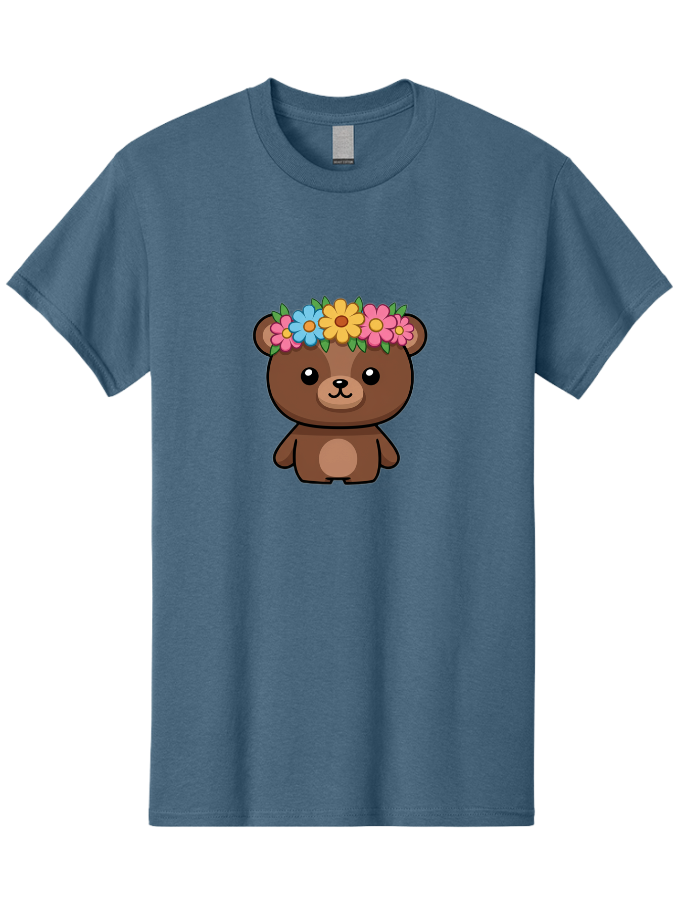 Teddy-With-Flowers Men'S Graphic Tee, 100% Cotton, Comfortable Casual Summer Wear, Machine Washable, Vintage Camera, Old Camera, Antique Camera, Black Camera, Classic Photography, Photography Equipment, Nostalgic Device, Film Camera, Baf593