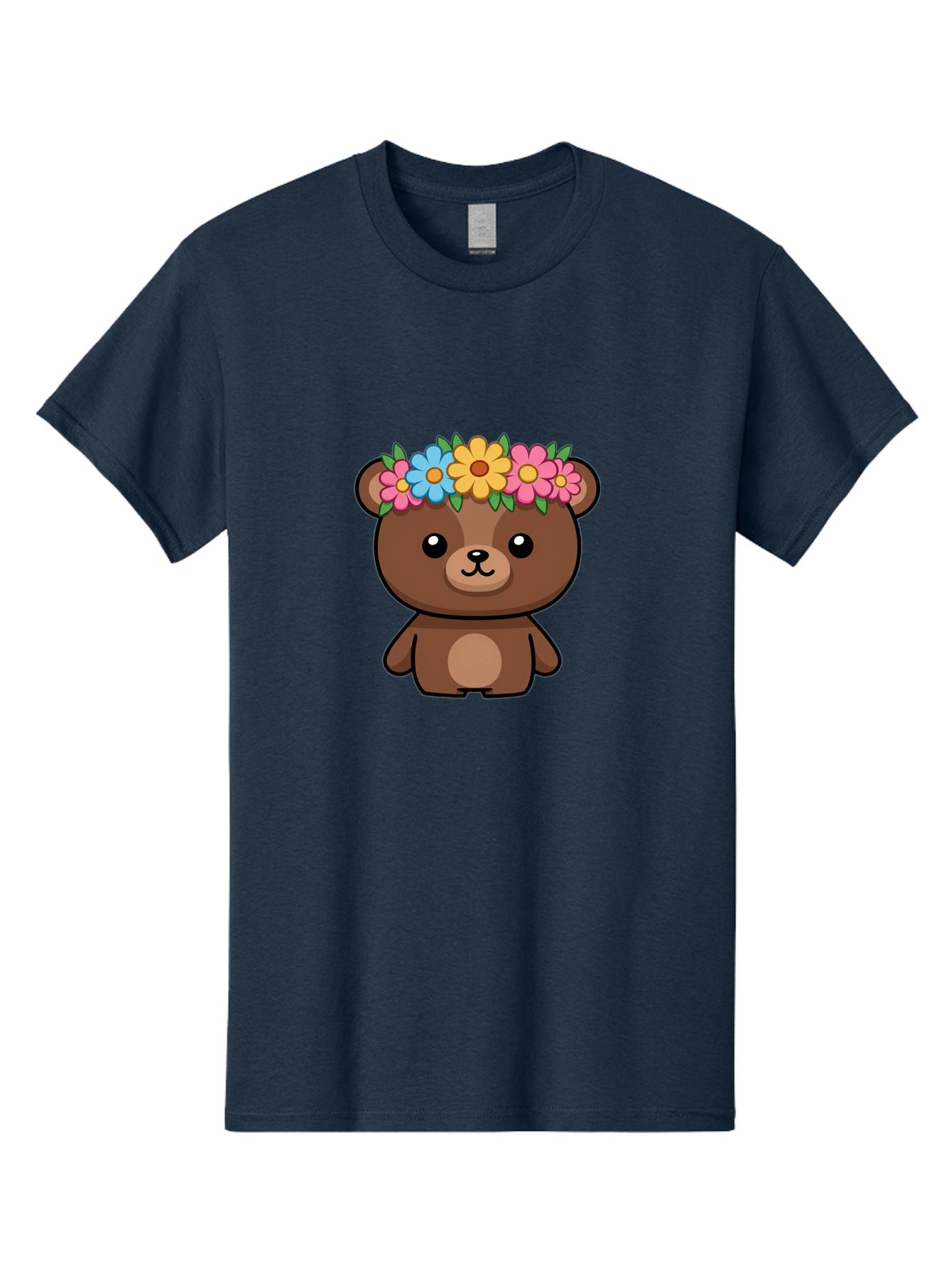 Teddy-With-Flowers Men'S Graphic Tee, 100% Cotton, Comfortable Casual Summer Wear, Machine Washable, Vintage Camera, Old Camera, Antique Camera, Black Camera, Classic Photography, Photography Equipment, Nostalgic Device, Film Camera, Baf593