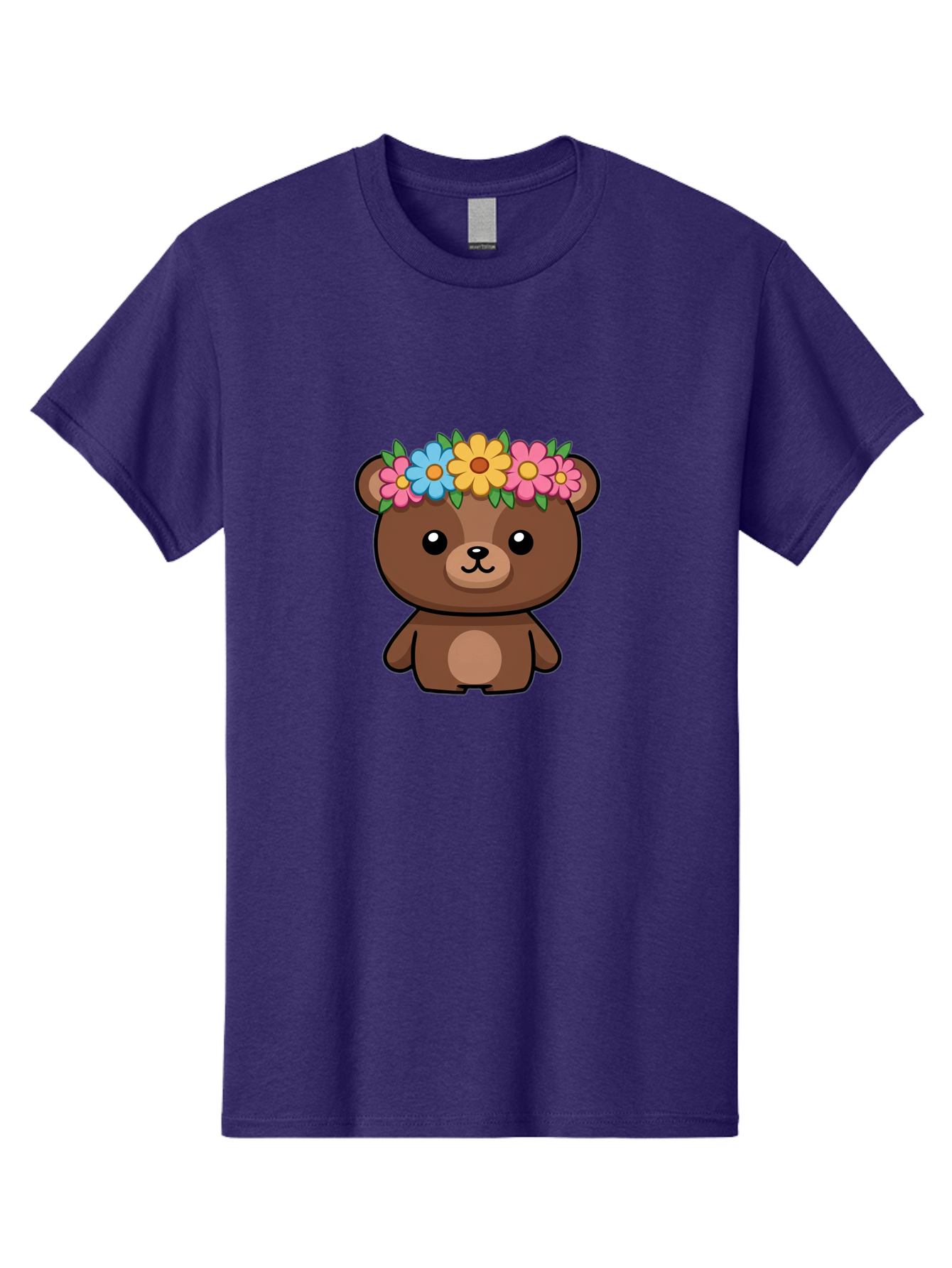 Teddy-With-Flowers Men'S Graphic Tee, 100% Cotton, Comfortable Casual Summer Wear, Machine Washable, Vintage Camera, Old Camera, Antique Camera, Black Camera, Classic Photography, Photography Equipment, Nostalgic Device, Film Camera, Baf593