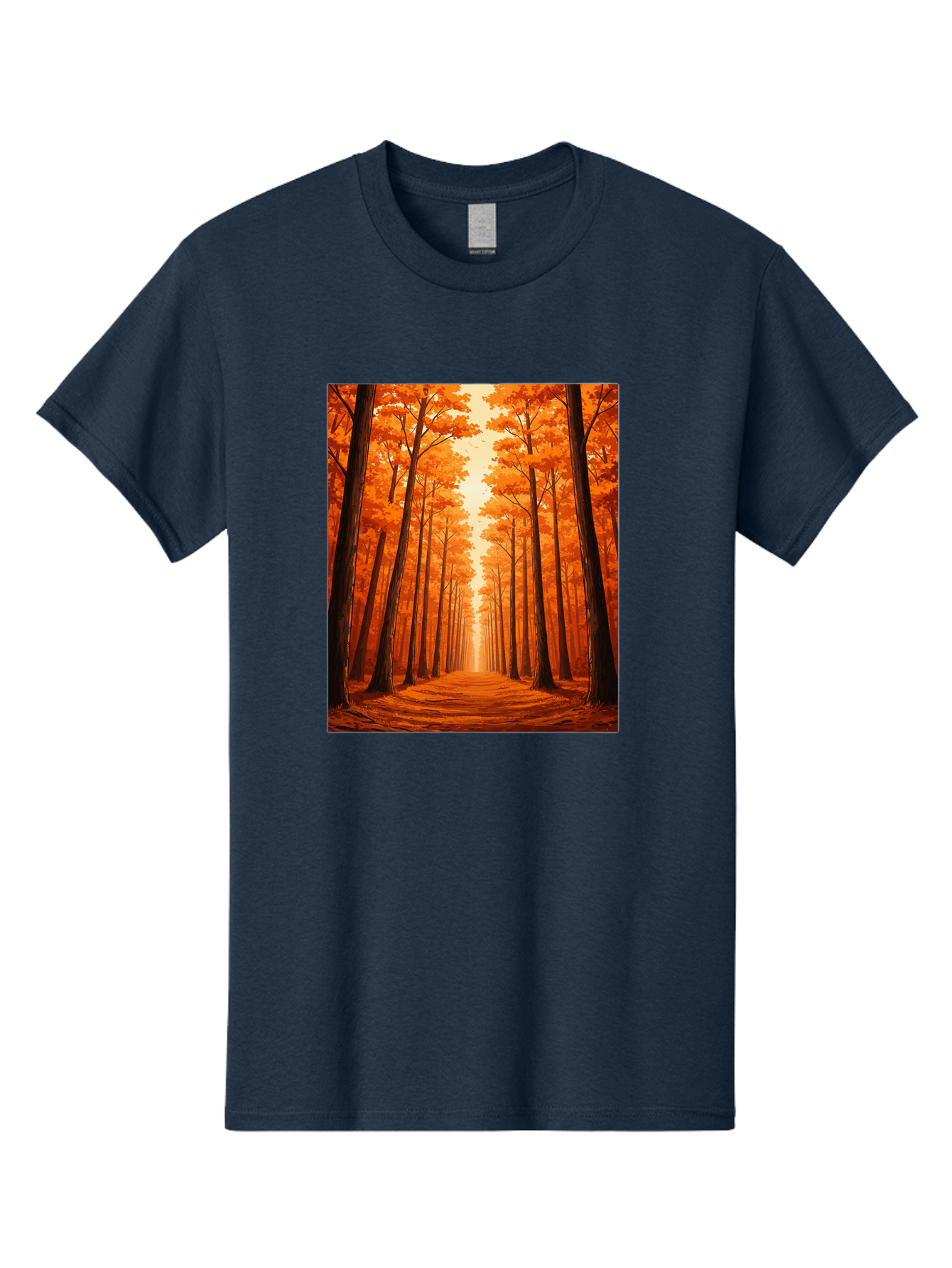 Tree-Lined-Pathway Men'S Graphic Tee, 100% Cotton, Comfortable Casual Summer Wear, Machine Washable, Vintage Camera, Old Camera, Antique Camera, Black Camera, Classic Photography, Photography Equipment, Nostalgic Device, Film Camera, Baf603