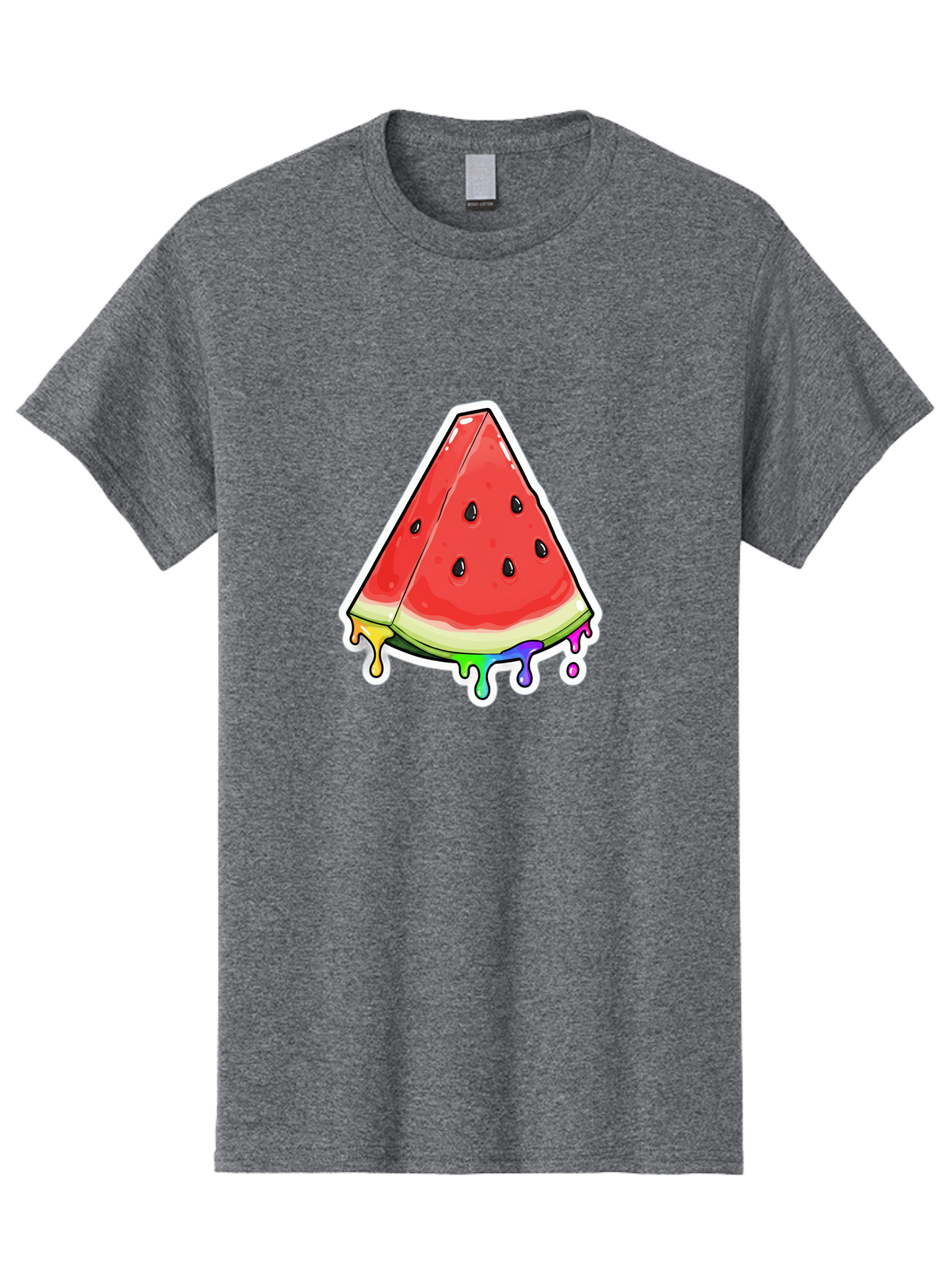 Triangular-Watermelon-Slice Men'S Graphic Tee, 100% Cotton, Comfortable Casual Summer Wear, Machine Washable, Vintage Camera, Old Camera, Antique Camera, Black Camera, Classic Photography, Photography Equipment, Nostalgic Device, Film Camera, Baf606