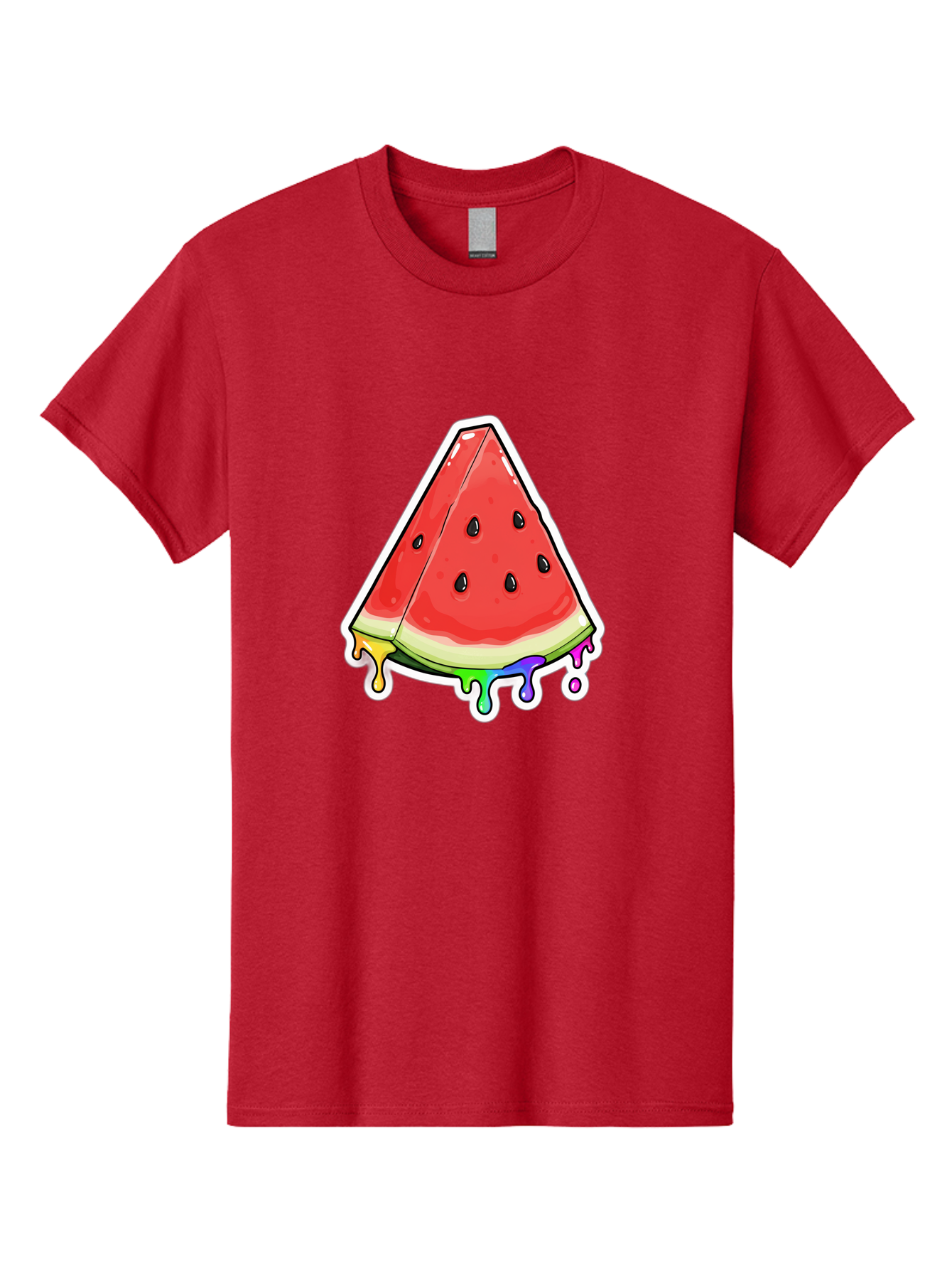 Triangular-Watermelon-Slice Men'S Graphic Tee, 100% Cotton, Comfortable Casual Summer Wear, Machine Washable, Vintage Camera, Old Camera, Antique Camera, Black Camera, Classic Photography, Photography Equipment, Nostalgic Device, Film Camera, Baf606