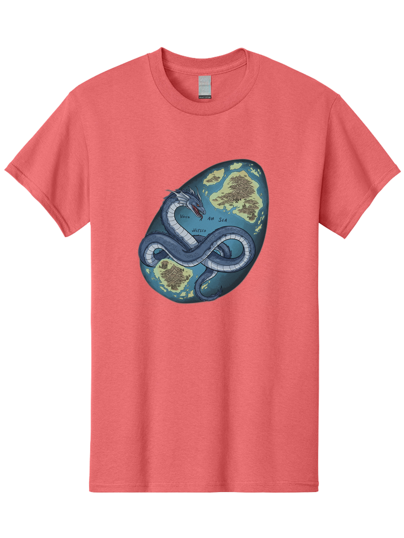 Varan-Sea-Map-Dragon Men'S Graphic Tee, 100% Cotton, Comfortable Casual Summer Wear, Machine Washable, Vintage Camera, Old Camera, Antique Camera, Black Camera, Classic Photography, Photography Equipment, Nostalgic Device, Film Camera, Baf614