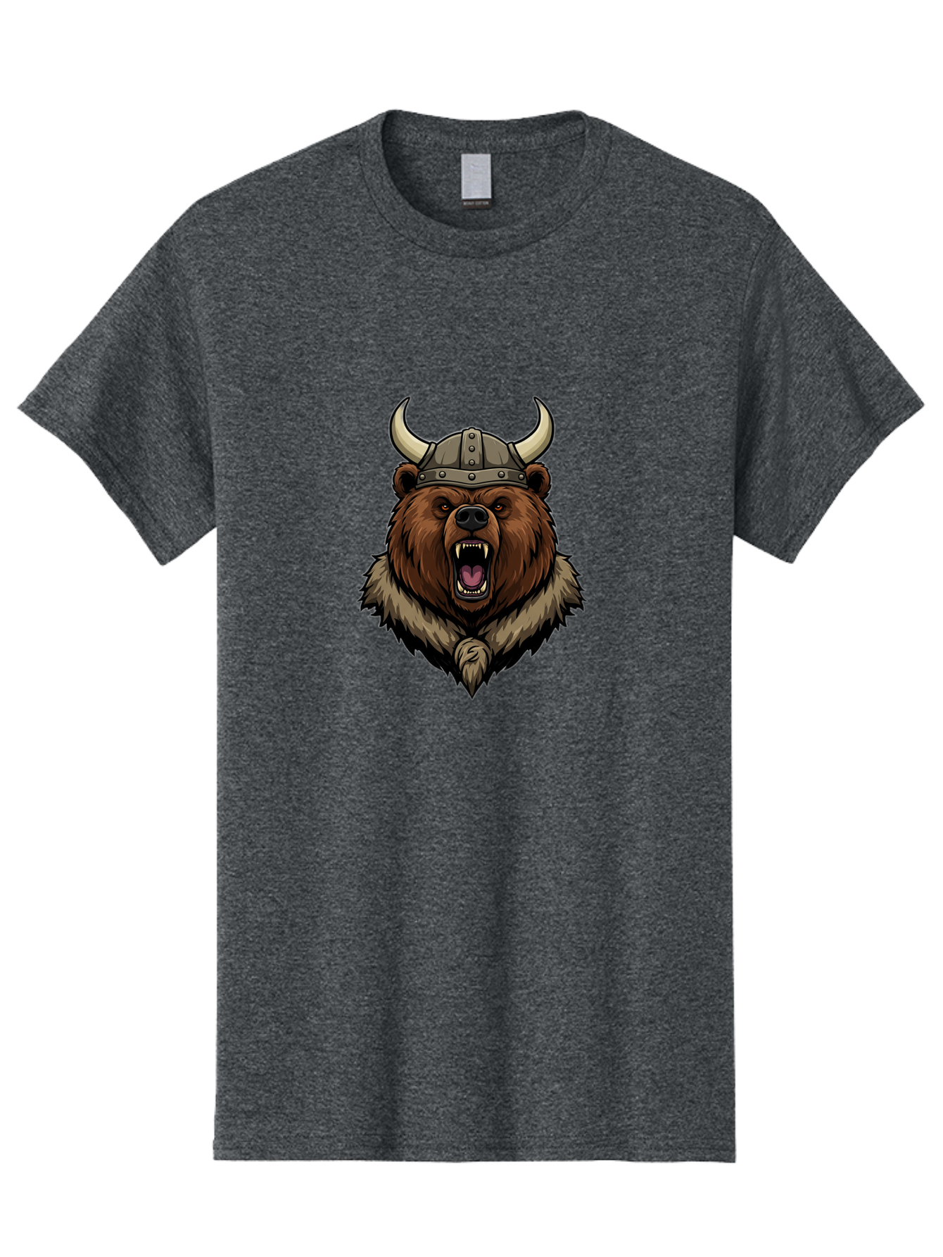 Viking-Bear-1 Men'S Graphic Tee, 100% Cotton, Comfortable Casual Summer Wear, Machine Washable, Vintage Camera, Old Camera, Antique Camera, Black Camera, Classic Photography, Photography Equipment, Nostalgic Device, Film Camera, Camera Art Baf616
