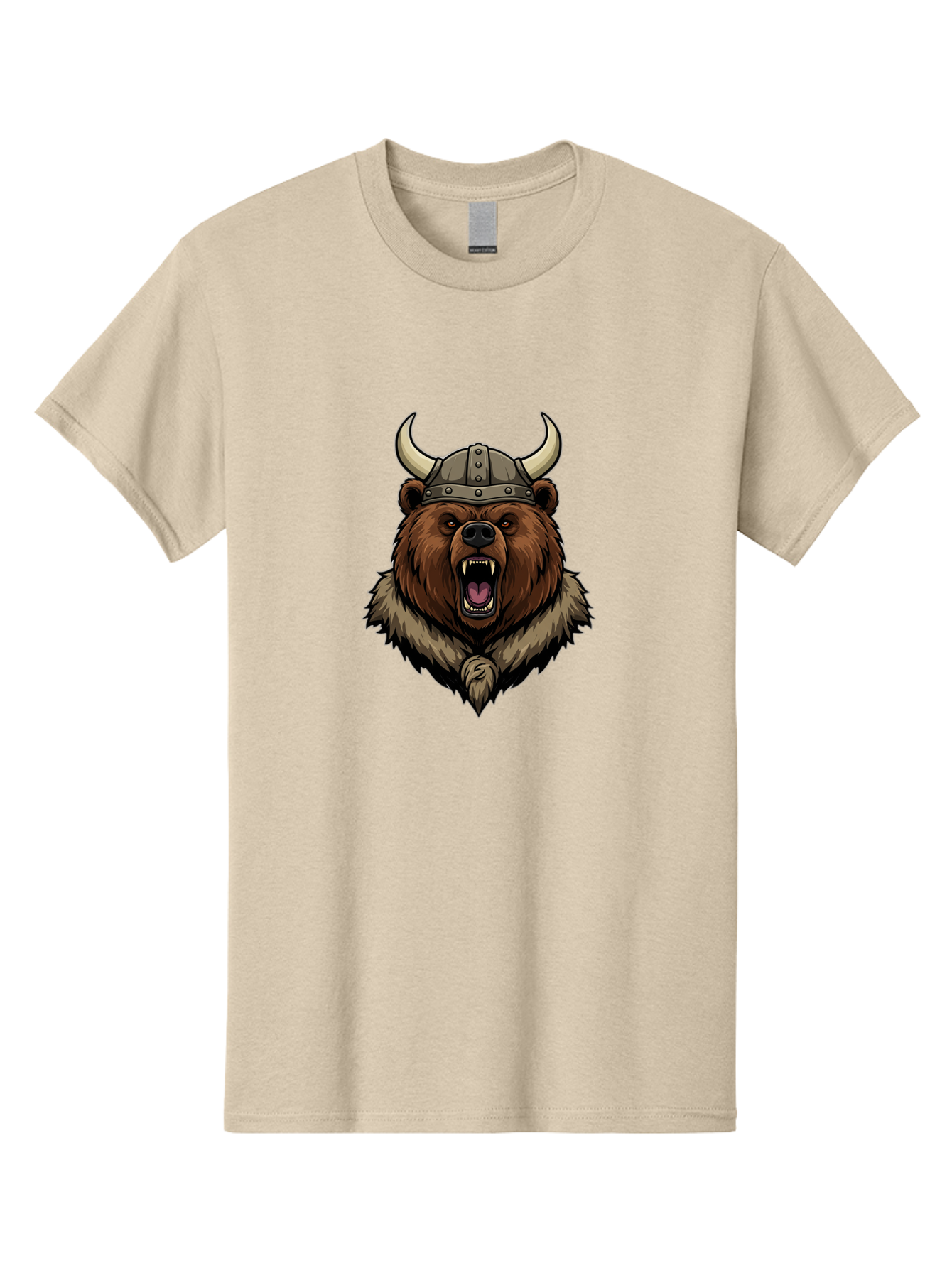 Viking-Bear-1 Men'S Graphic Tee, 100% Cotton, Comfortable Casual Summer Wear, Machine Washable, Vintage Camera, Old Camera, Antique Camera, Black Camera, Classic Photography, Photography Equipment, Nostalgic Device, Film Camera, Camera Art Baf616
