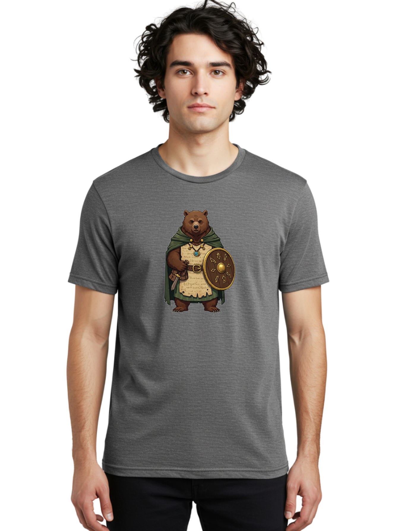 Warrior-Bear Men'S Graphic Tee, 100% Cotton, Comfortable Casual Summer Wear, Machine Washable, Vintage Camera, Old Camera, Antique Camera, Black Camera, Classic Photography, Photography Equipment, Nostalgic Device, Film Camera, Camera Art Baf619