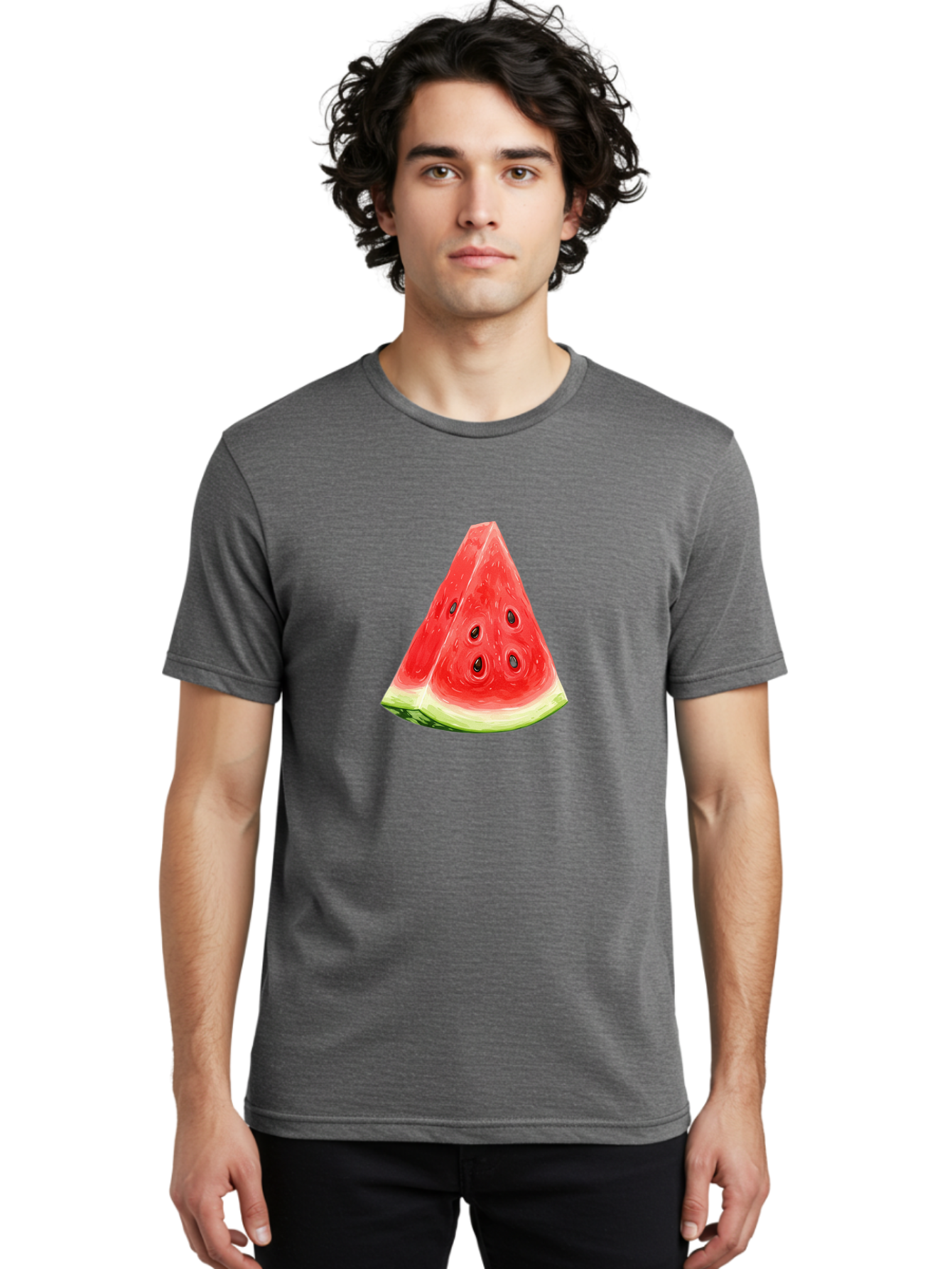 Watermelon-Slice-10 Men'S Graphic Tee, 100% Cotton, Comfortable Casual Summer Wear, Machine Washable, Vintage Camera, Old Camera, Antique Camera, Black Camera, Classic Photography, Photography Equipment, Nostalgic Device, Film Camera, Baf622