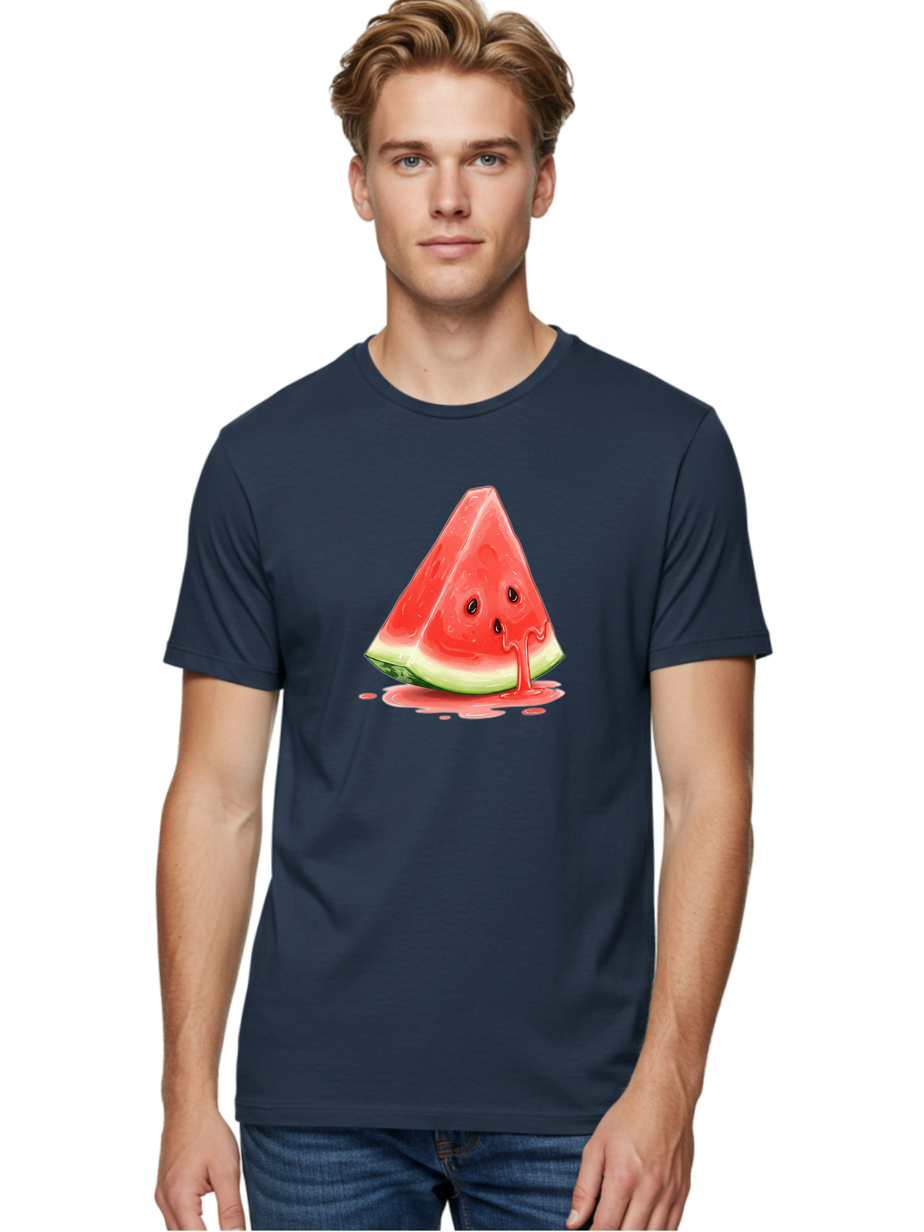 Watermelon-Slice-12 Men'S Graphic Tee, 100% Cotton, Comfortable Casual Summer Wear, Machine Washable, Vintage Camera, Old Camera, Antique Camera, Black Camera, Classic Photography, Photography Equipment, Nostalgic Device, Film Camera, Baf624