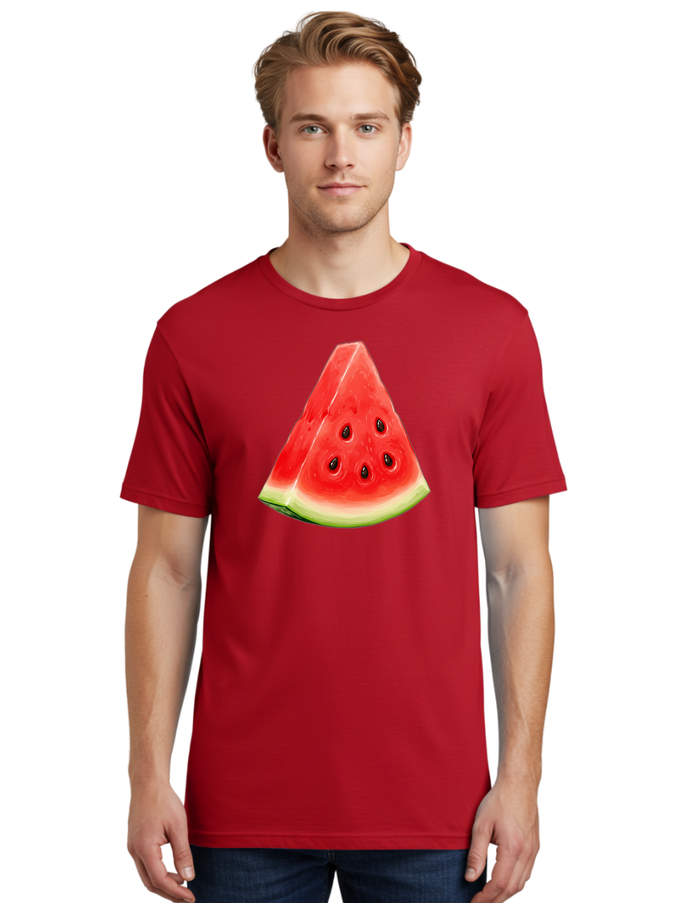 Watermelon-Slice-15 Men'S Graphic Tee, 100% Cotton, Comfortable Casual Summer Wear, Machine Washable, Vintage Camera, Old Camera, Antique Camera, Black Camera, Classic Photography, Photography Equipment, Nostalgic Device, Film Camera, Baf627