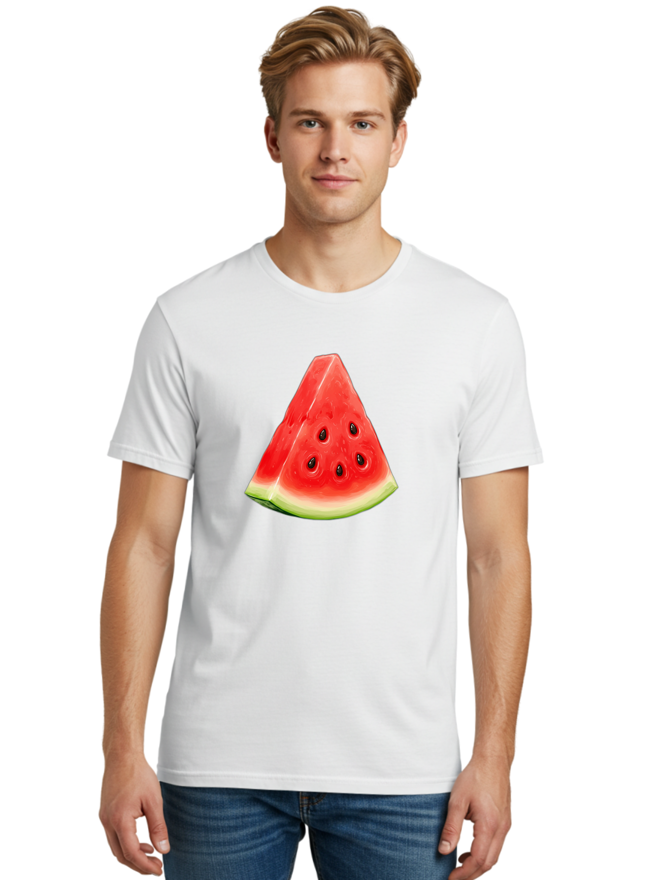 Watermelon-Slice-15 Men'S Graphic Tee, 100% Cotton, Comfortable Casual Summer Wear, Machine Washable, Vintage Camera, Old Camera, Antique Camera, Black Camera, Classic Photography, Photography Equipment, Nostalgic Device, Film Camera, Baf627