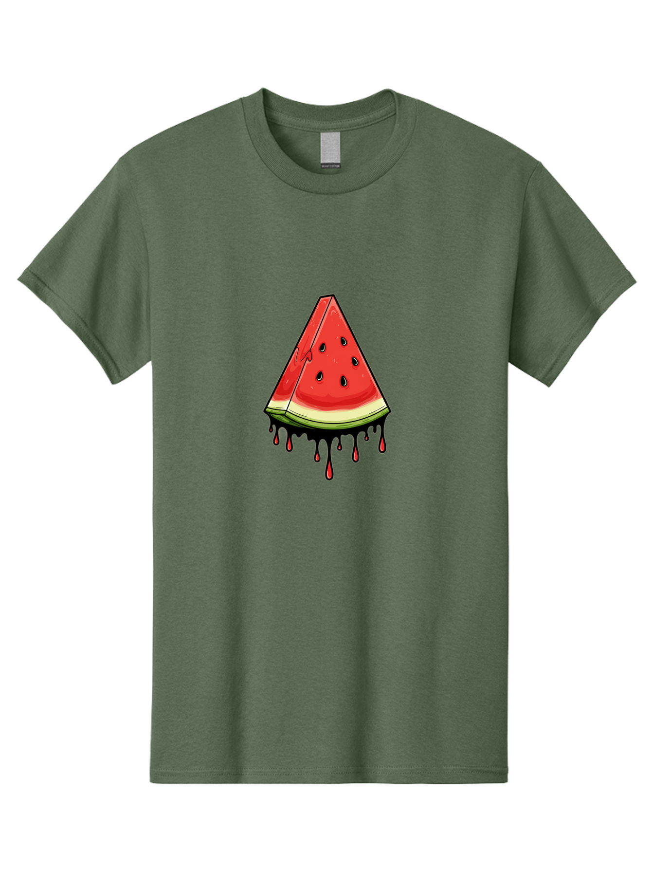 Watermelon-Slice-2 Men'S Graphic Tee, 100% Cotton, Comfortable Casual Summer Wear, Machine Washable, Vintage Camera, Old Camera, Antique Camera, Black Camera, Classic Photography, Photography Equipment, Nostalgic Device, Film Camera, Baf632