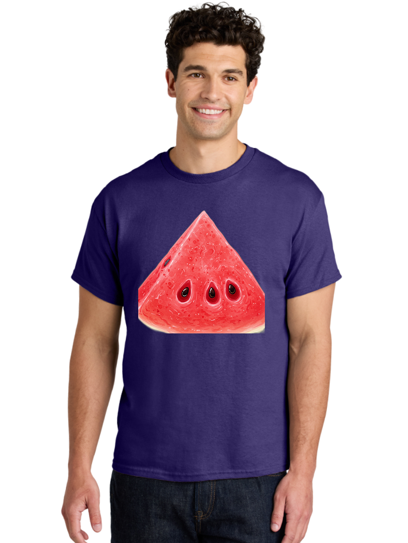 Watermelon-Slice-4 Men'S Graphic Tee, 100% Cotton, Comfortable Casual Summer Wear, Machine Washable, Vintage Camera, Old Camera, Antique Camera, Black Camera, Classic Photography, Photography Equipment, Nostalgic Device, Film Camera, Baf636