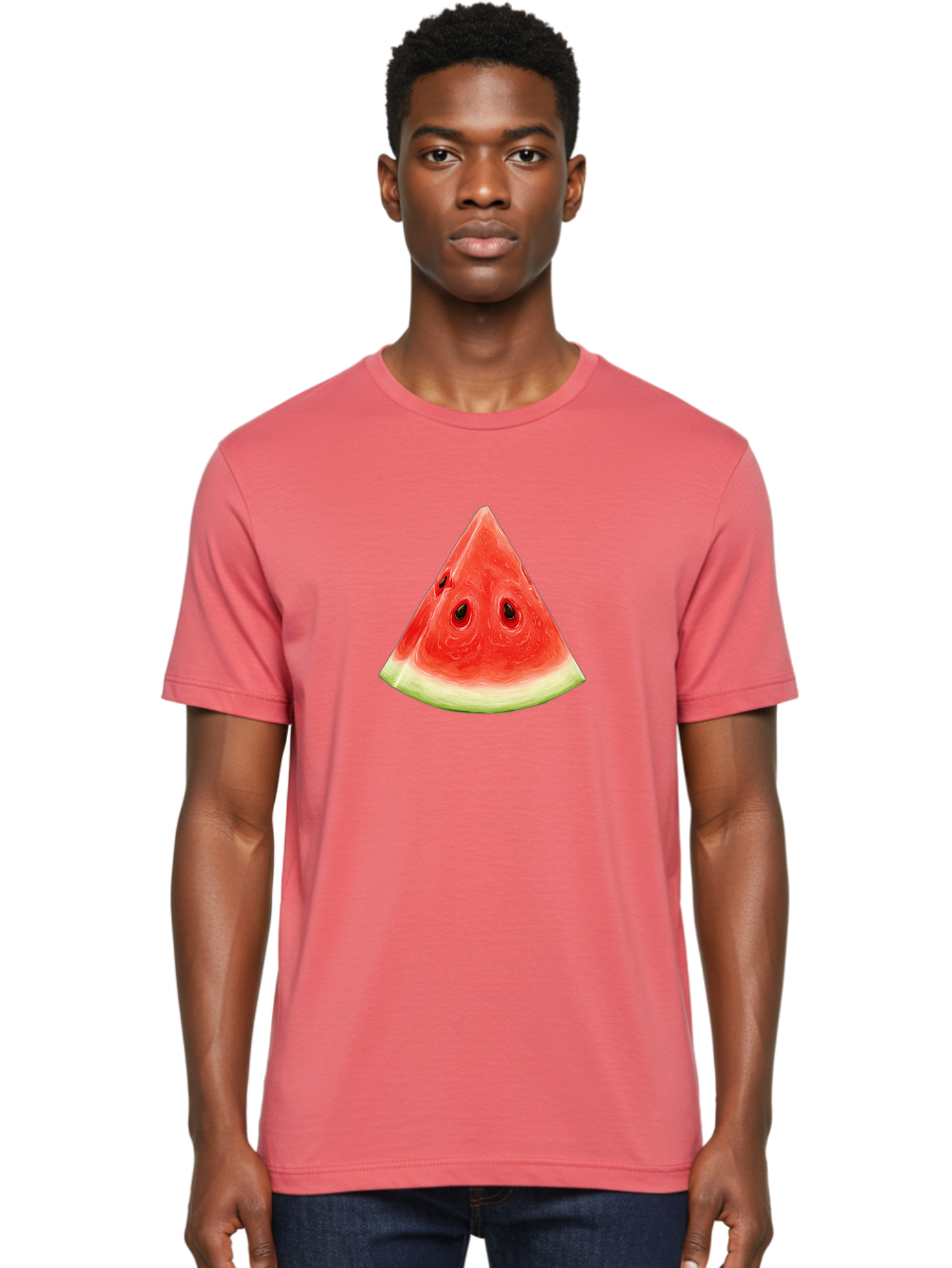 Watermelon-Slice-7 Men'S Graphic Tee, 100% Cotton, Comfortable Casual Summer Wear, Machine Washable, Vintage Camera, Old Camera, Antique Camera, Black Camera, Classic Photography, Photography Equipment, Nostalgic Device, Film Camera, Baf639