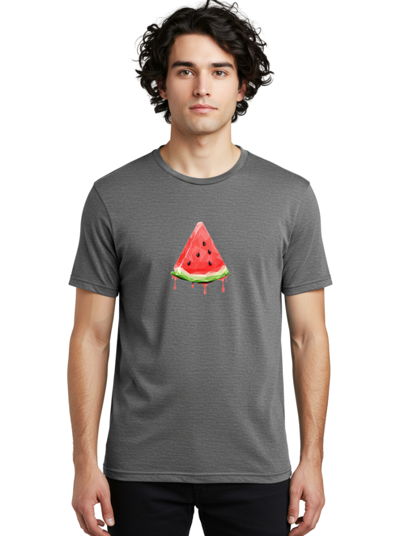 Watermelon-Slice-8 Men'S Graphic Tee, 100% Cotton, Comfortable Casual Summer Wear, Machine Washable, Vintage Camera, Old Camera, Antique Camera, Black Camera, Classic Photography, Photography Equipment, Nostalgic Device, Film Camera, Baf640