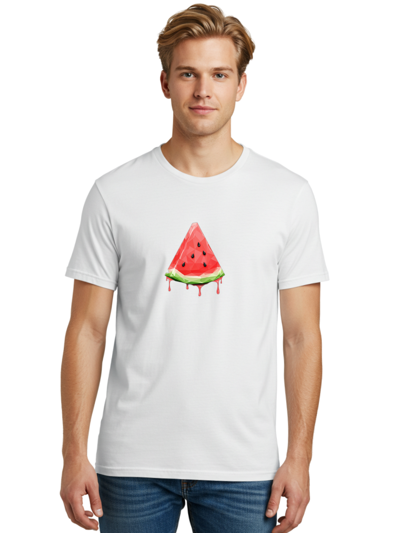 Watermelon-Slice-8 Men'S Graphic Tee, 100% Cotton, Comfortable Casual Summer Wear, Machine Washable, Vintage Camera, Old Camera, Antique Camera, Black Camera, Classic Photography, Photography Equipment, Nostalgic Device, Film Camera, Baf640