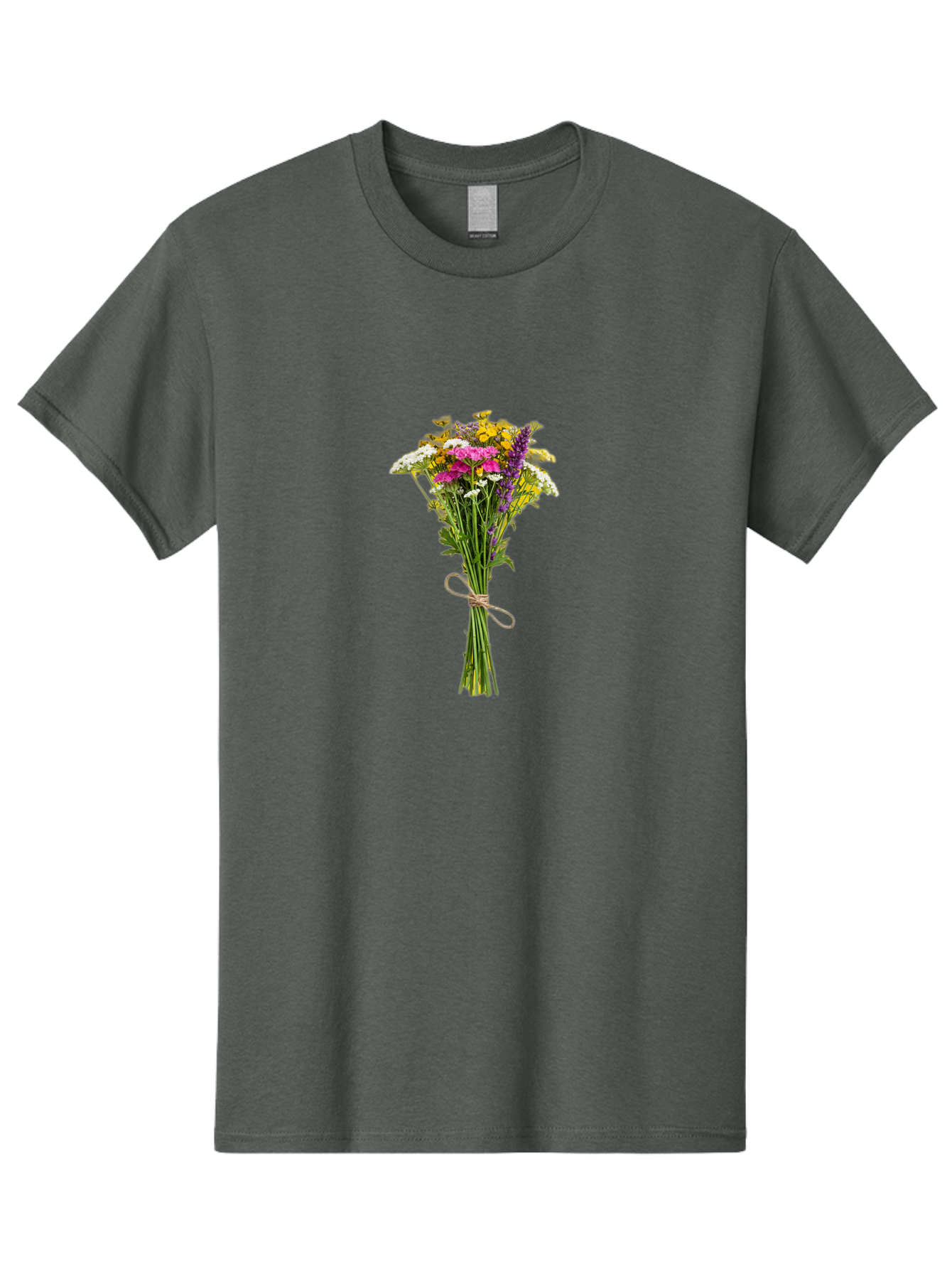 Wildflower-Bouquet-10 Men'S Graphic Tee, 100% Cotton, Comfortable Casual Summer Wear, Machine Washable, Vintage Camera, Old Camera, Antique Camera, Black Camera, Classic Photography, Photography Equipment, Nostalgic Device, Film Camera, Baf650