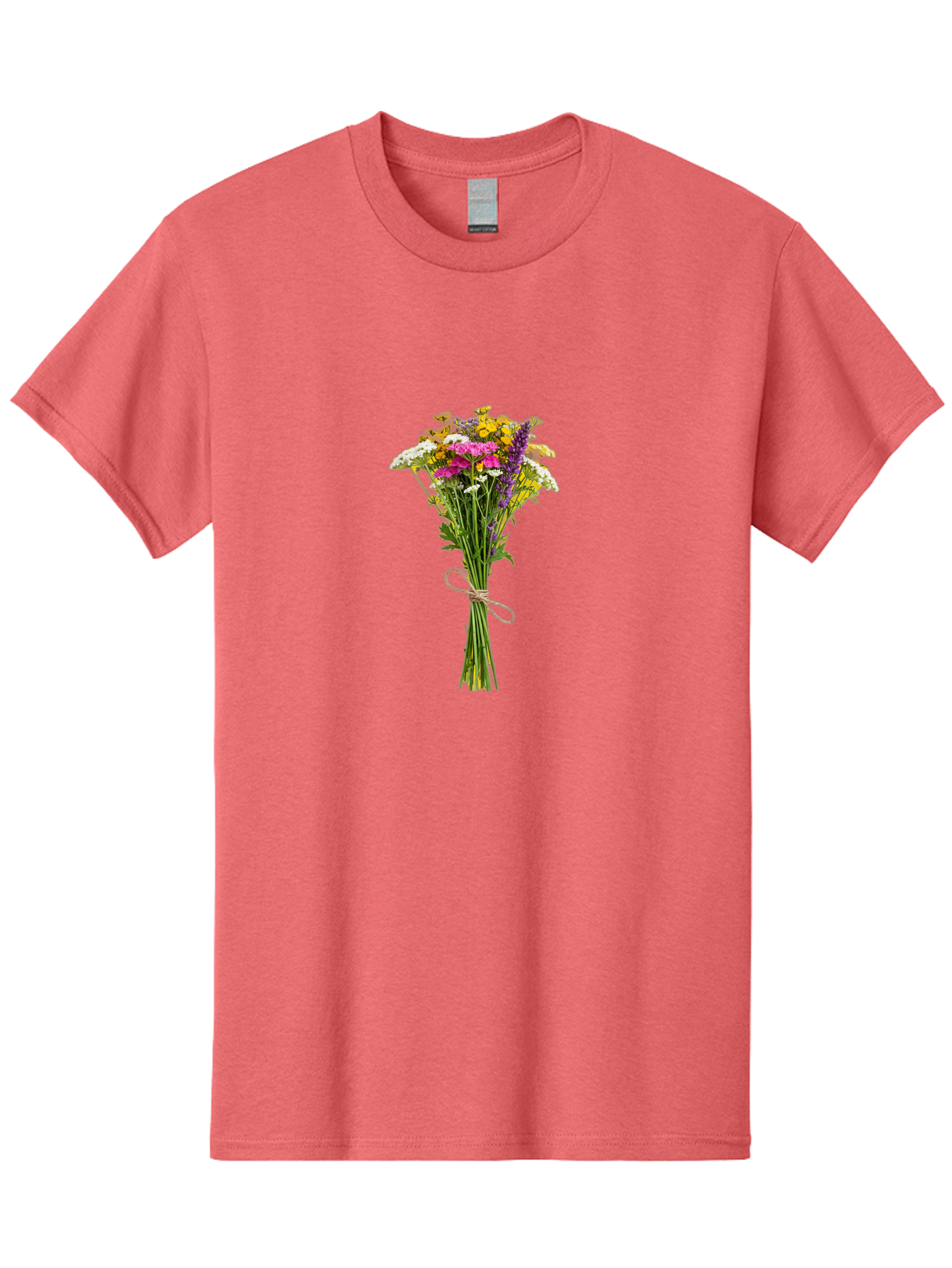 Wildflower-Bouquet-10 Men'S Graphic Tee, 100% Cotton, Comfortable Casual Summer Wear, Machine Washable, Vintage Camera, Old Camera, Antique Camera, Black Camera, Classic Photography, Photography Equipment, Nostalgic Device, Film Camera, Baf650