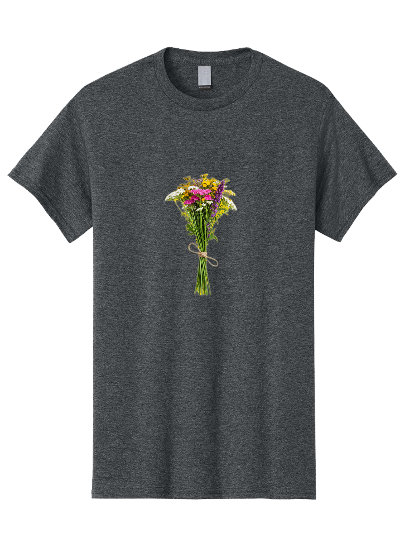Wildflower-Bouquet-10 Men'S Graphic Tee, 100% Cotton, Comfortable Casual Summer Wear, Machine Washable, Vintage Camera, Old Camera, Antique Camera, Black Camera, Classic Photography, Photography Equipment, Nostalgic Device, Film Camera, Baf650