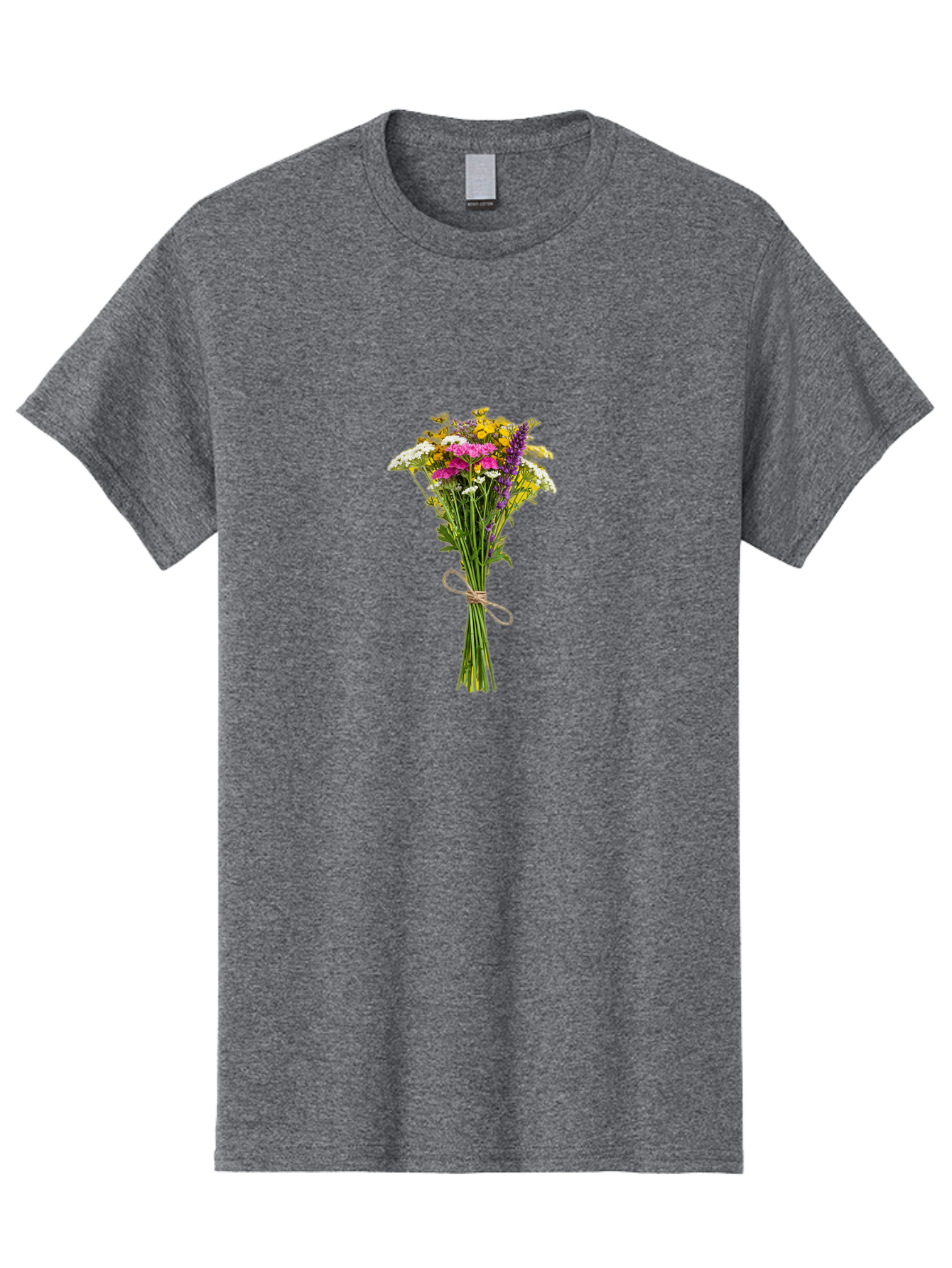 Wildflower-Bouquet-10 Men'S Graphic Tee, 100% Cotton, Comfortable Casual Summer Wear, Machine Washable, Vintage Camera, Old Camera, Antique Camera, Black Camera, Classic Photography, Photography Equipment, Nostalgic Device, Film Camera, Baf650