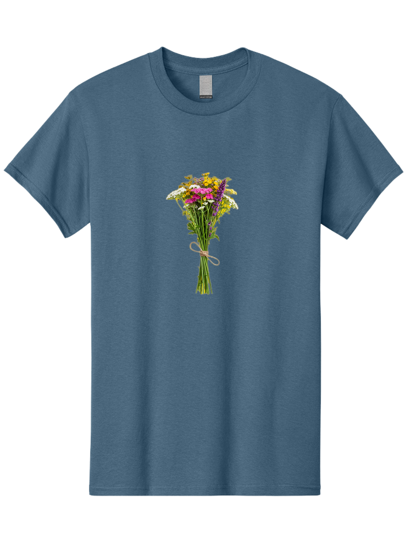 Wildflower-Bouquet-10 Men'S Graphic Tee, 100% Cotton, Comfortable Casual Summer Wear, Machine Washable, Vintage Camera, Old Camera, Antique Camera, Black Camera, Classic Photography, Photography Equipment, Nostalgic Device, Film Camera, Baf650