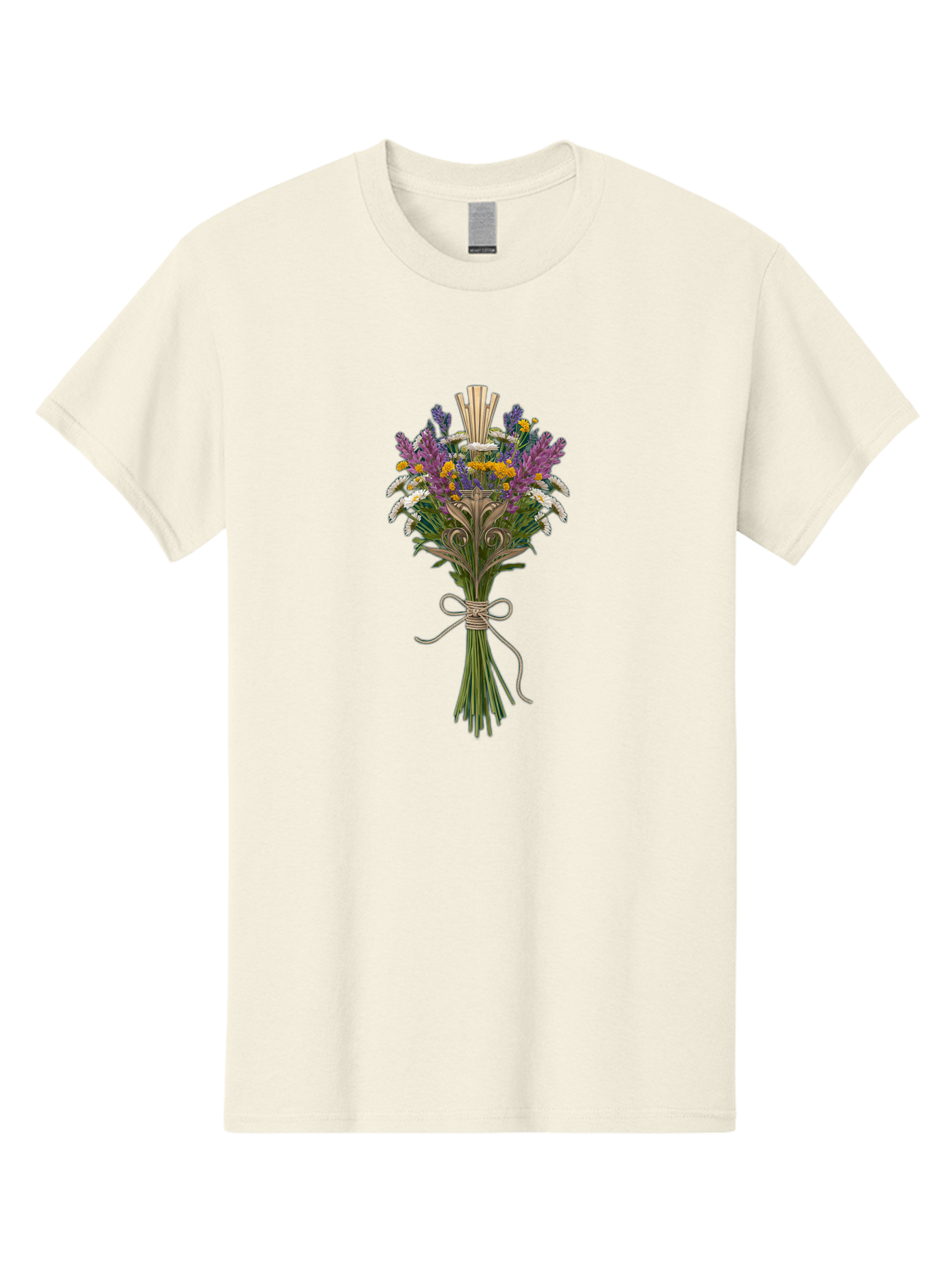 Wildflower-Bouquet-11 Men'S Graphic Tee, 100% Cotton, Comfortable Casual Summer Wear, Machine Washable, Vintage Camera, Old Camera, Antique Camera, Black Camera, Classic Photography, Photography Equipment, Nostalgic Device, Film Camera, Baf651