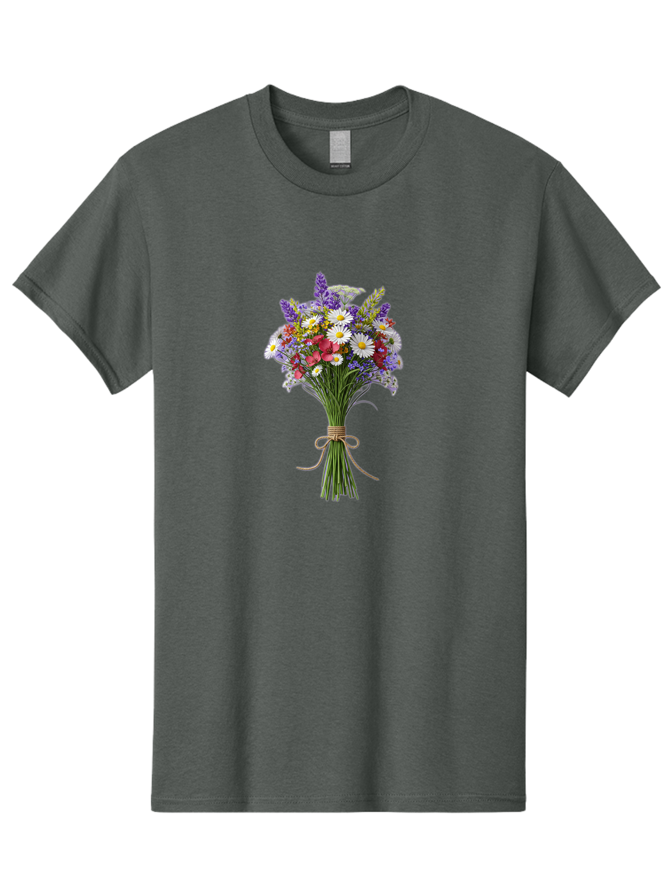 Wildflower-Bouquet-12 Men'S Graphic Tee, 100% Cotton, Comfortable Casual Summer Wear, Machine Washable, Vintage Camera, Old Camera, Antique Camera, Black Camera, Classic Photography, Photography Equipment, Nostalgic Device, Film Camera, Baf652