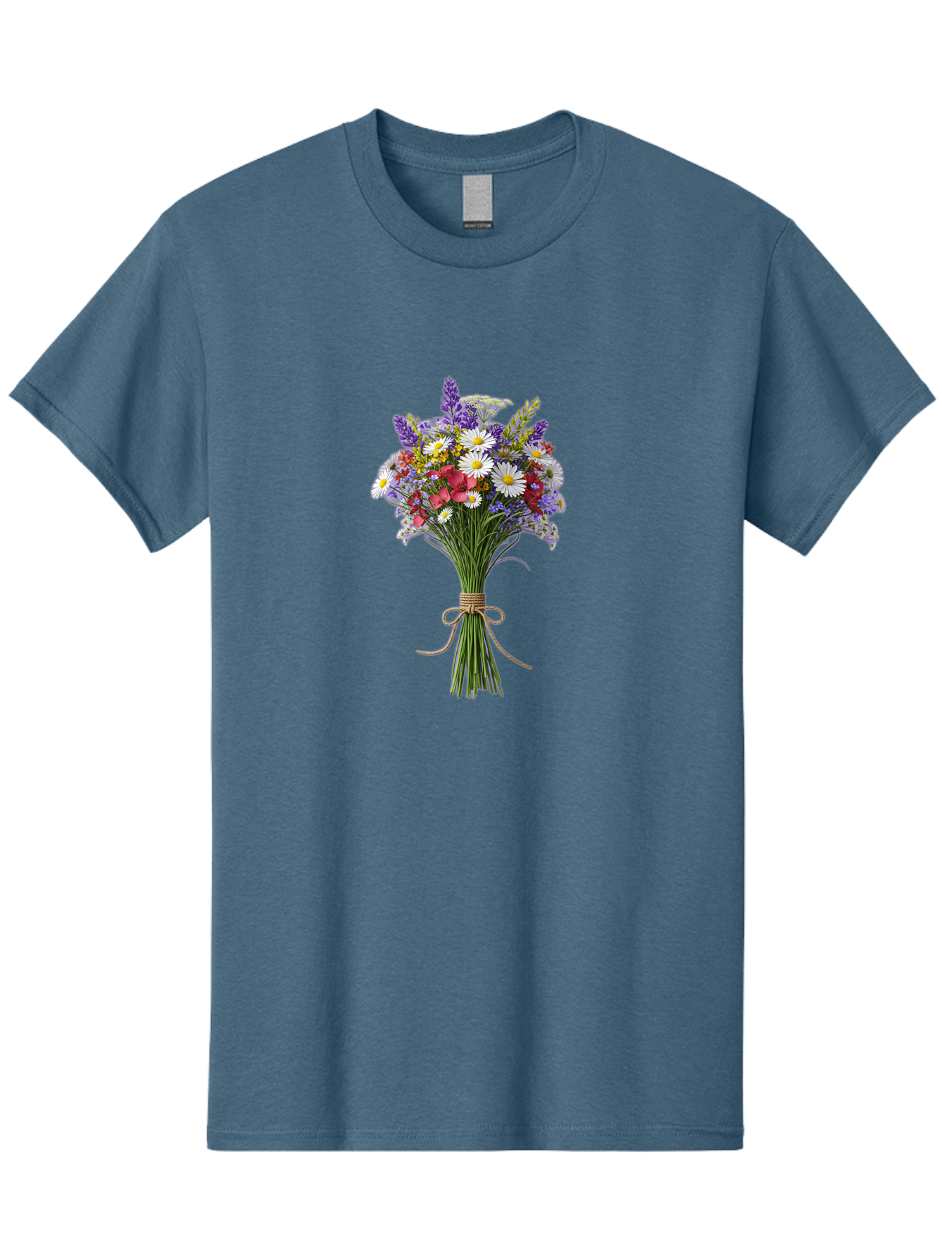 Wildflower-Bouquet-12 Men'S Graphic Tee, 100% Cotton, Comfortable Casual Summer Wear, Machine Washable, Vintage Camera, Old Camera, Antique Camera, Black Camera, Classic Photography, Photography Equipment, Nostalgic Device, Film Camera, Baf652