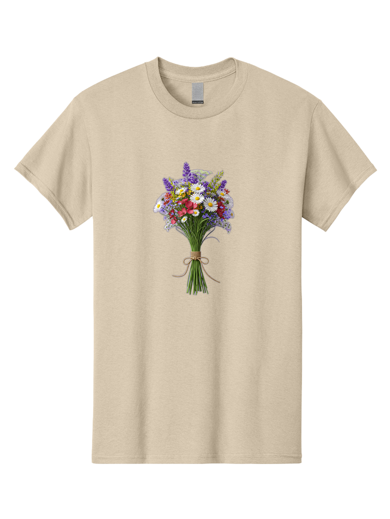 Wildflower-Bouquet-12 Men'S Graphic Tee, 100% Cotton, Comfortable Casual Summer Wear, Machine Washable, Vintage Camera, Old Camera, Antique Camera, Black Camera, Classic Photography, Photography Equipment, Nostalgic Device, Film Camera, Baf652
