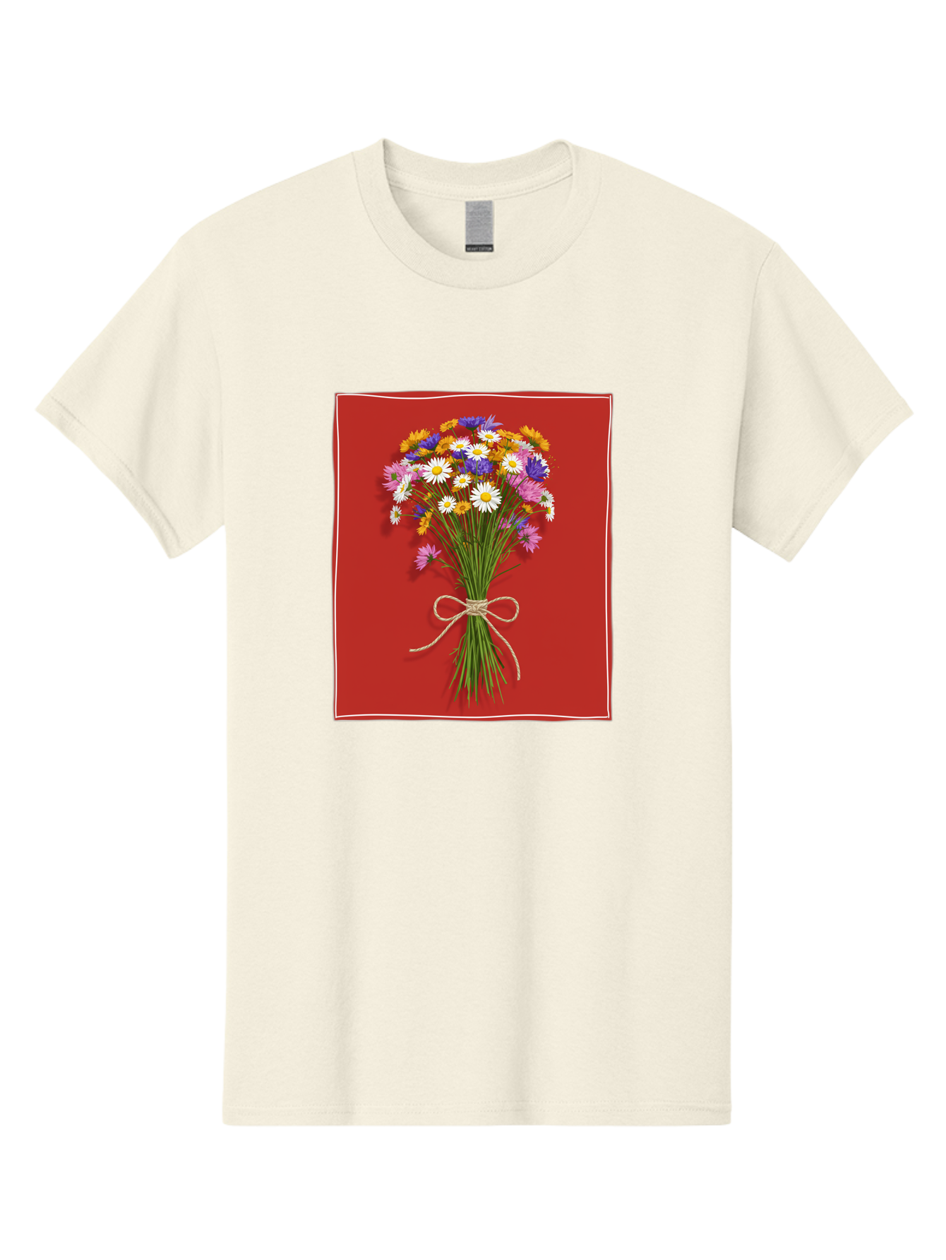 Wildflower-Bouquet-14 Men'S Graphic Tee, 100% Cotton, Comfortable Casual Summer Wear, Machine Washable, Vintage Camera, Old Camera, Antique Camera, Black Camera, Classic Photography, Photography Equipment, Nostalgic Device, Film Camera, Baf654