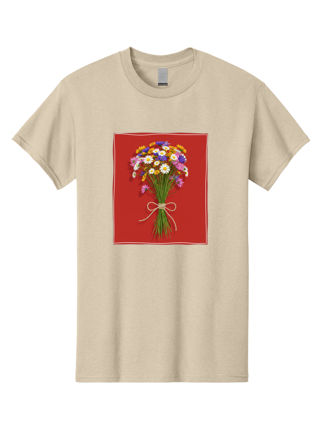 Wildflower-Bouquet-14 Men'S Graphic Tee, 100% Cotton, Comfortable Casual Summer Wear, Machine Washable, Vintage Camera, Old Camera, Antique Camera, Black Camera, Classic Photography, Photography Equipment, Nostalgic Device, Film Camera, Baf654