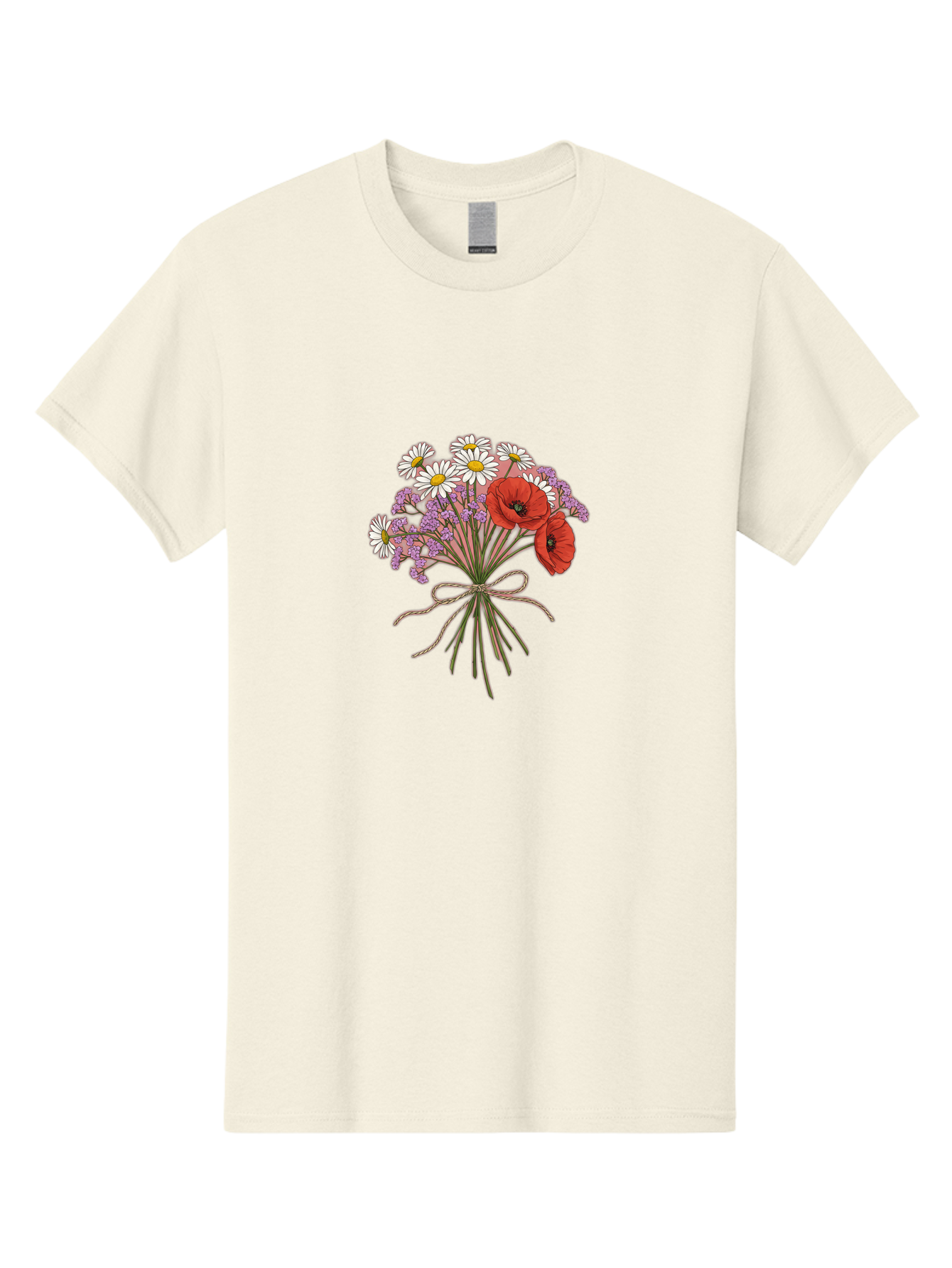 Wildflower-Bouquet-2 Men'S Graphic Tee, 100% Cotton, Comfortable Casual Summer Wear, Machine Washable, Vintage Camera, Old Camera, Antique Camera, Black Camera, Classic Photography, Photography Equipment, Nostalgic Device, Film Camera, Baf655