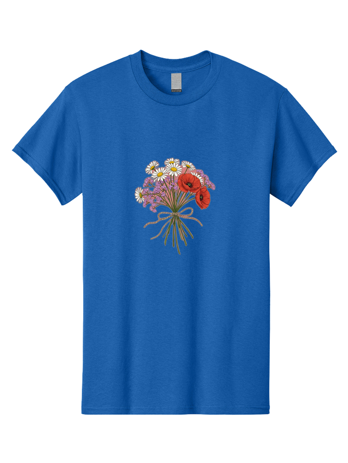 Wildflower-Bouquet-2 Men'S Graphic Tee, 100% Cotton, Comfortable Casual Summer Wear, Machine Washable, Vintage Camera, Old Camera, Antique Camera, Black Camera, Classic Photography, Photography Equipment, Nostalgic Device, Film Camera, Baf655