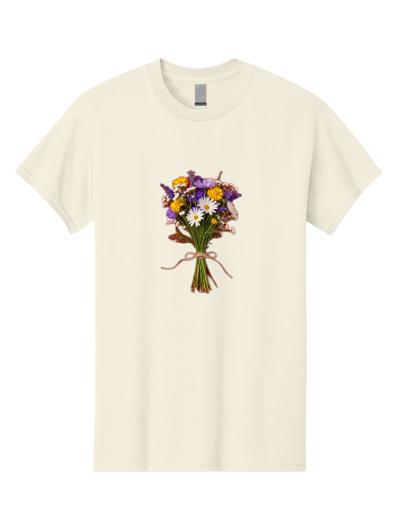 Wildflower-Bouquet-5 Men'S Graphic Tee, 100% Cotton, Comfortable Casual Summer Wear, Machine Washable, Vintage Camera, Old Camera, Antique Camera, Black Camera, Classic Photography, Photography Equipment, Nostalgic Device, Film Camera, Baf658
