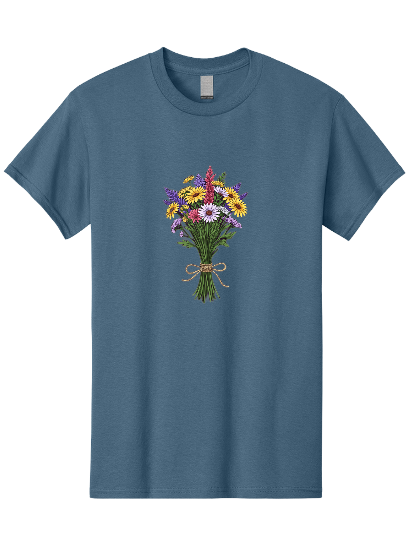 Wildflower-Bouquet-6 Men'S Graphic Tee, 100% Cotton, Comfortable Casual Summer Wear, Machine Washable, Vintage Camera, Old Camera, Antique Camera, Black Camera, Classic Photography, Photography Equipment, Nostalgic Device, Film Camera, Baf659