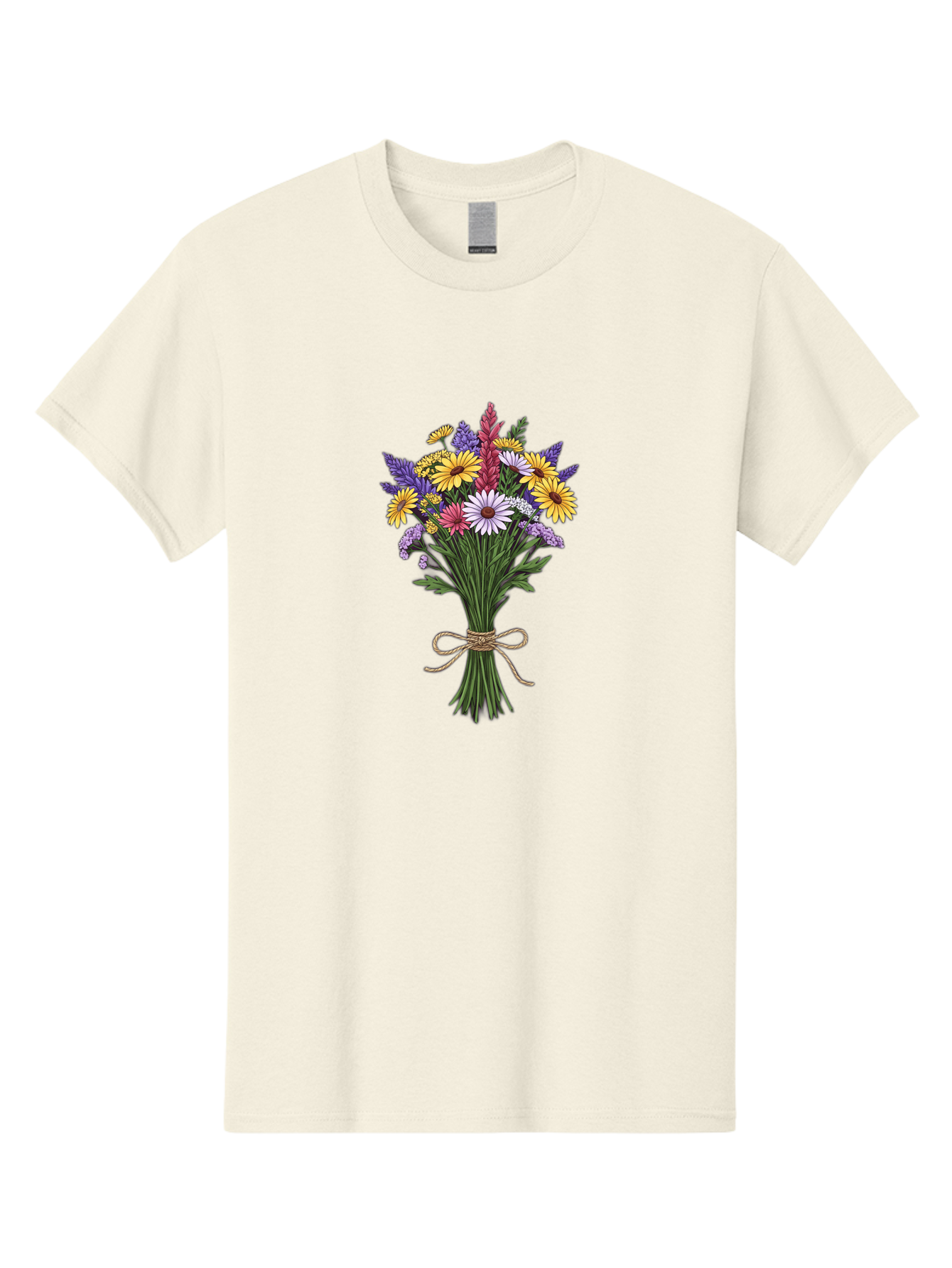 Wildflower-Bouquet-6 Men'S Graphic Tee, 100% Cotton, Comfortable Casual Summer Wear, Machine Washable, Vintage Camera, Old Camera, Antique Camera, Black Camera, Classic Photography, Photography Equipment, Nostalgic Device, Film Camera, Baf659