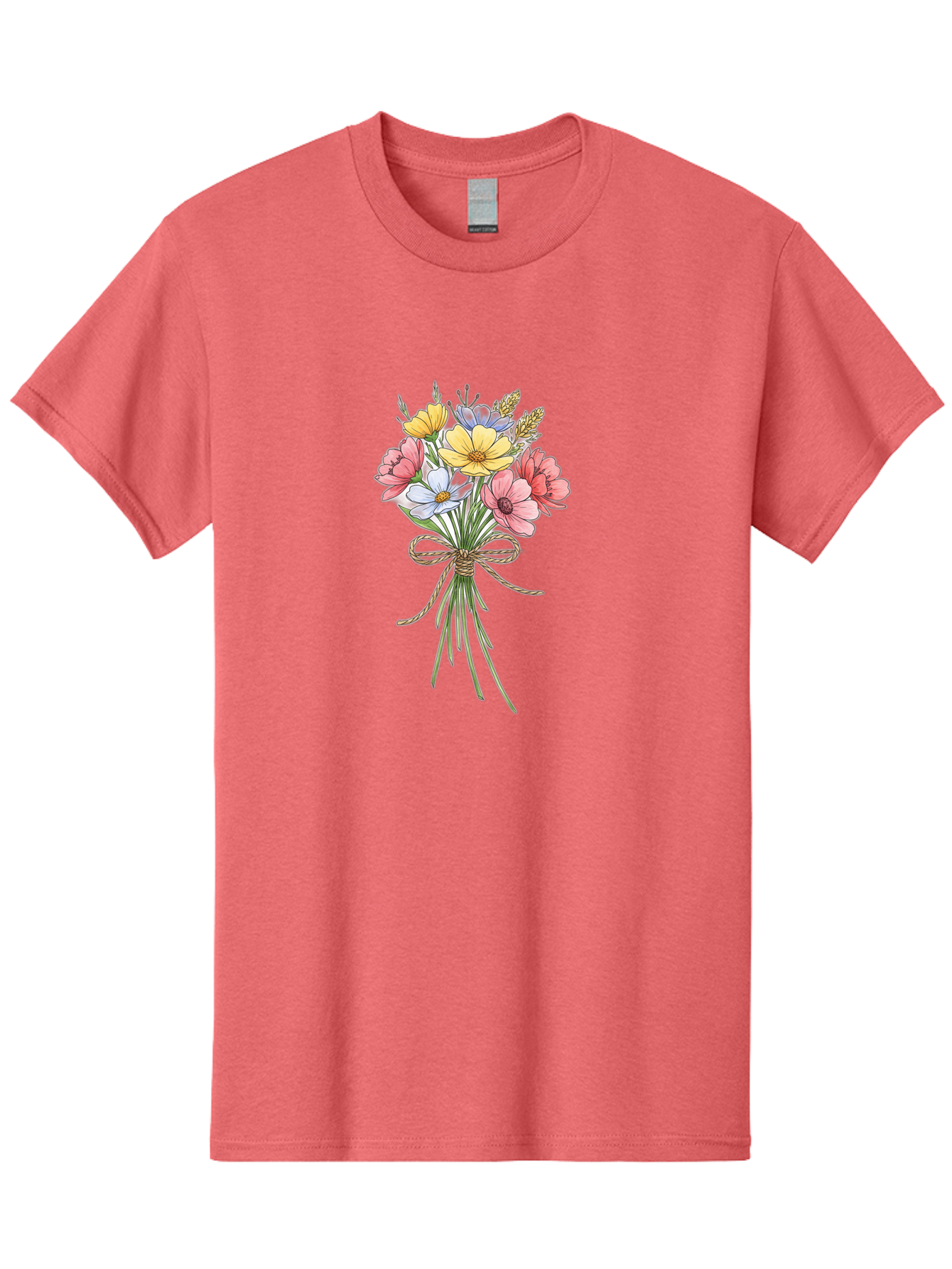 Wildflower-Bouquet Men'S Graphic Tee, 100% Cotton, Comfortable Casual Summer Wear, Machine Washable, Vintage Camera, Old Camera, Antique Camera, Black Camera, Classic Photography, Photography Equipment, Nostalgic Device, Film Camera, Baf663