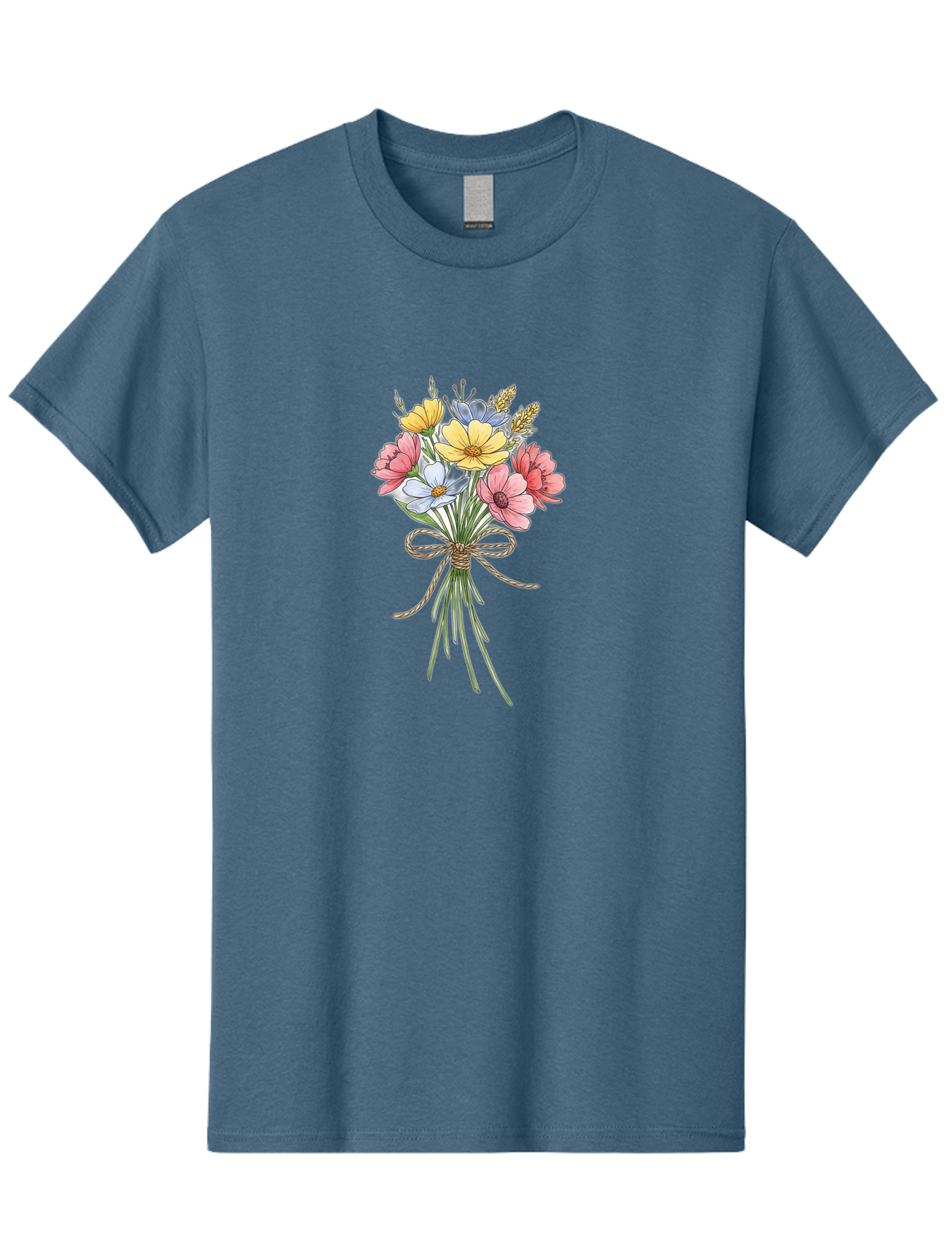 Wildflower-Bouquet Men'S Graphic Tee, 100% Cotton, Comfortable Casual Summer Wear, Machine Washable, Vintage Camera, Old Camera, Antique Camera, Black Camera, Classic Photography, Photography Equipment, Nostalgic Device, Film Camera, Baf663