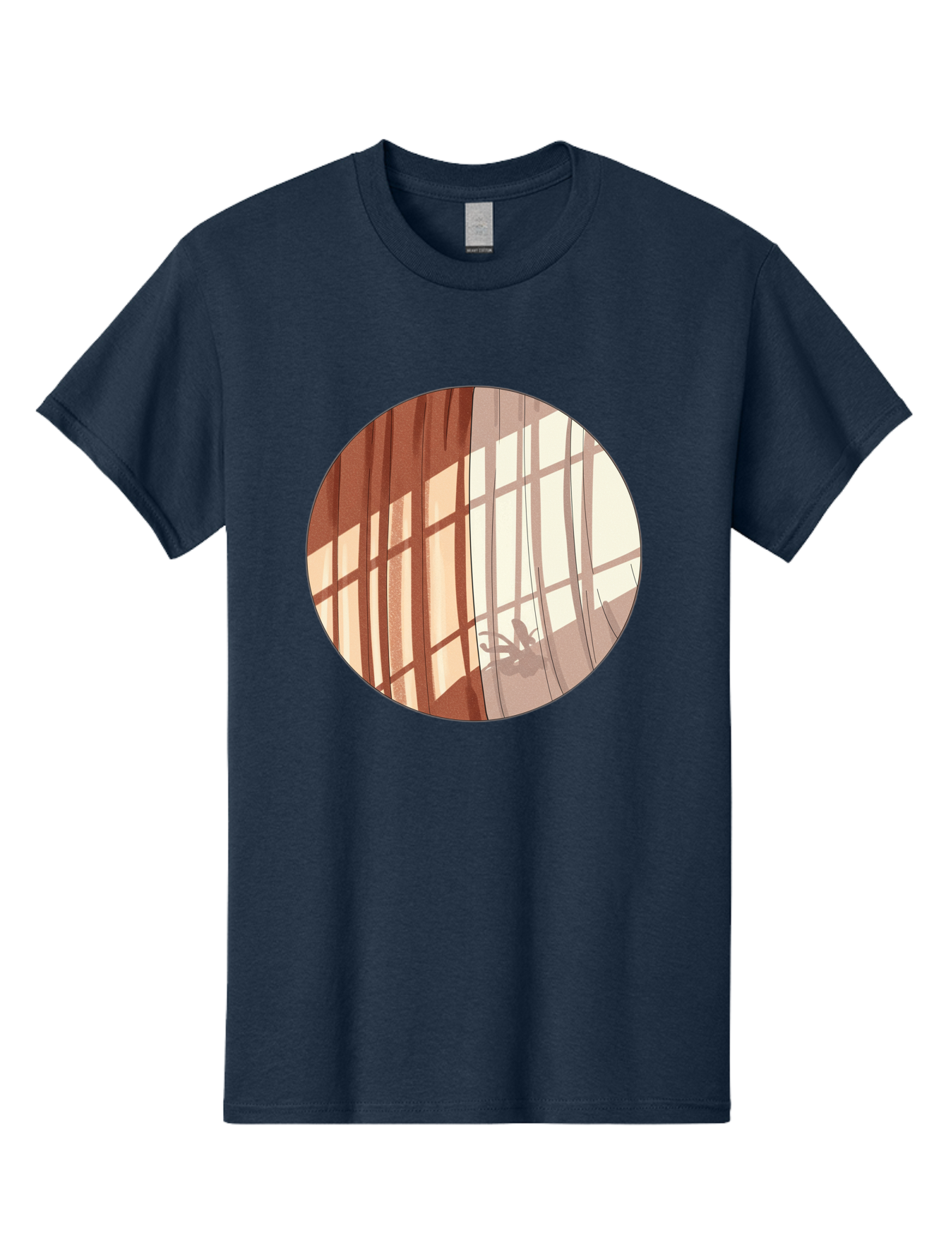 Window-Curtain-Shadows Men'S Graphic Tee, 100% Cotton, Comfortable Casual Summer Wear, Machine Washable, Vintage Camera, Old Camera, Antique Camera, Black Camera, Classic Photography, Photography Equipment, Nostalgic Device, Film Camera, Baf664