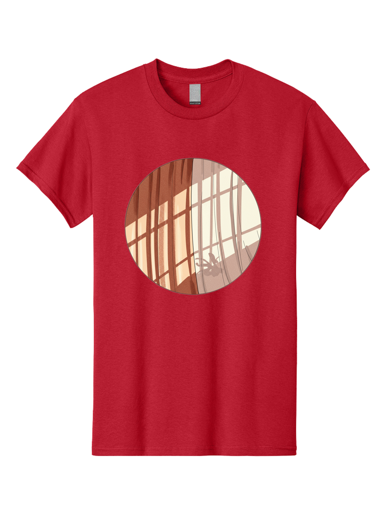 Window-Curtain-Shadows Men'S Graphic Tee, 100% Cotton, Comfortable Casual Summer Wear, Machine Washable, Vintage Camera, Old Camera, Antique Camera, Black Camera, Classic Photography, Photography Equipment, Nostalgic Device, Film Camera, Baf664