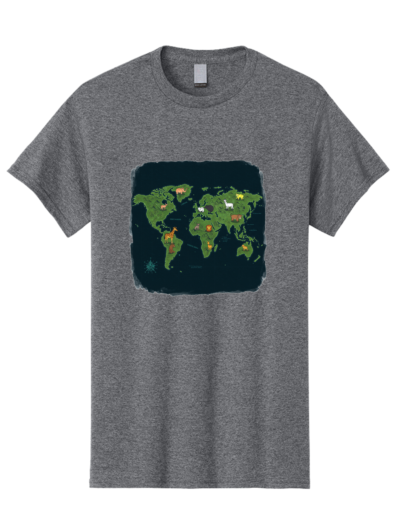 World-Map Men'S Graphic Tee, 100% Cotton, Comfortable Casual Summer Wear, Machine Washable, Vintage Camera, Old Camera, Antique Camera, Black Camera, Classic Photography, Photography Equipment, Nostalgic Device, Film Camera, Camera Art Baf677