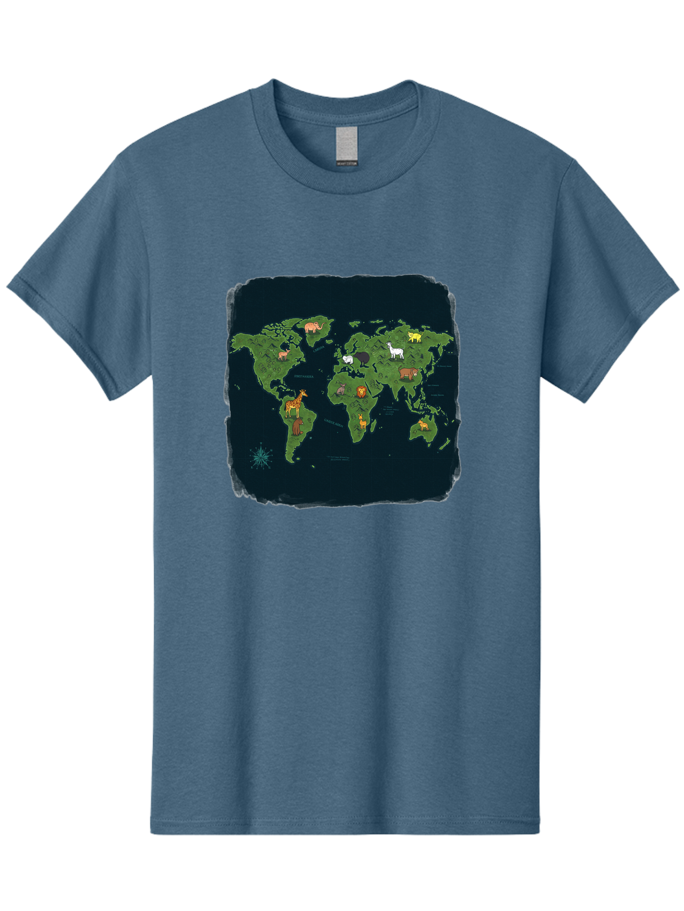 World-Map Men'S Graphic Tee, 100% Cotton, Comfortable Casual Summer Wear, Machine Washable, Vintage Camera, Old Camera, Antique Camera, Black Camera, Classic Photography, Photography Equipment, Nostalgic Device, Film Camera, Camera Art Baf677
