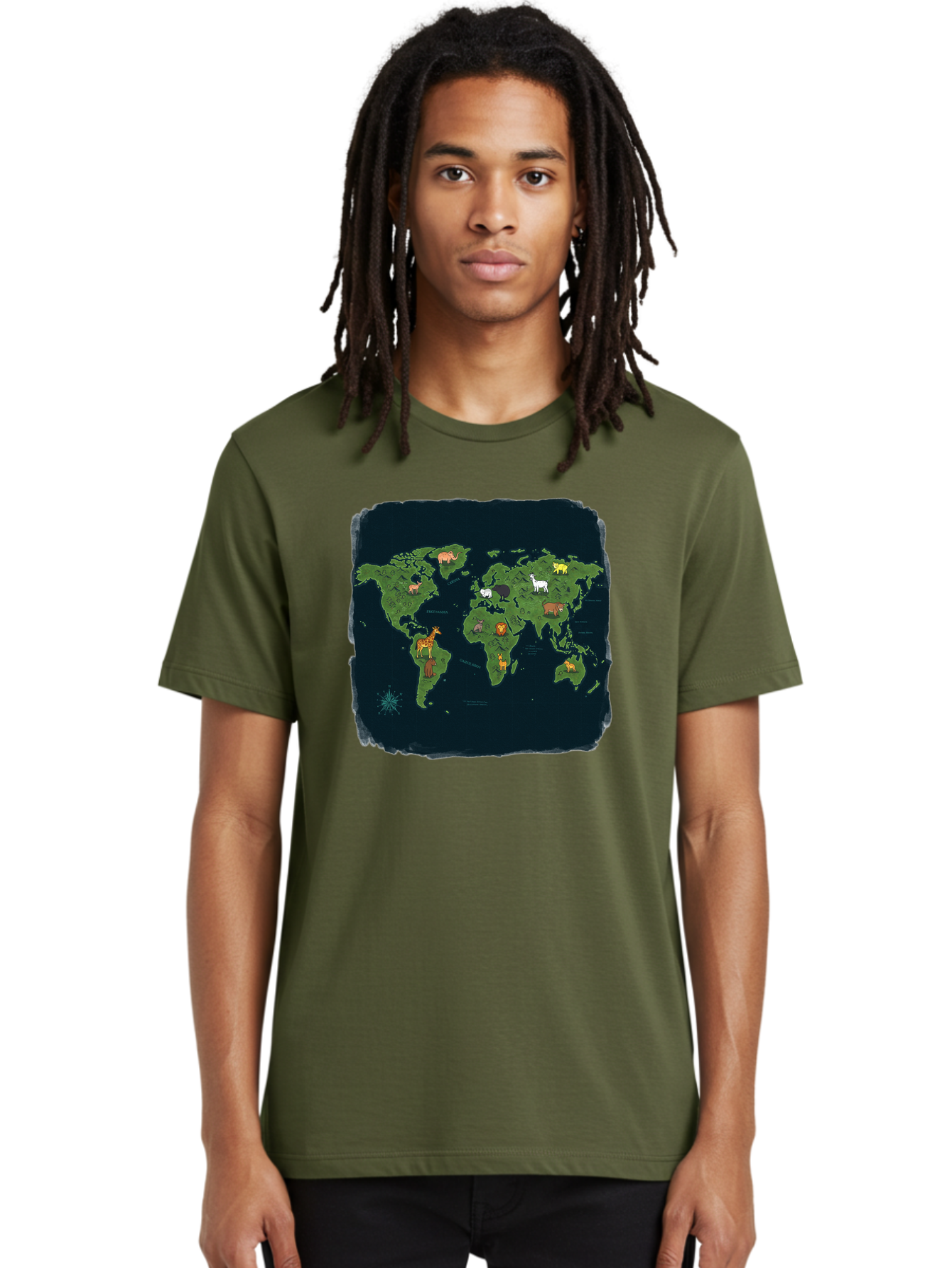 World-Map Men'S Graphic Tee, 100% Cotton, Comfortable Casual Summer Wear, Machine Washable, Vintage Camera, Old Camera, Antique Camera, Black Camera, Classic Photography, Photography Equipment, Nostalgic Device, Film Camera, Camera Art Baf677