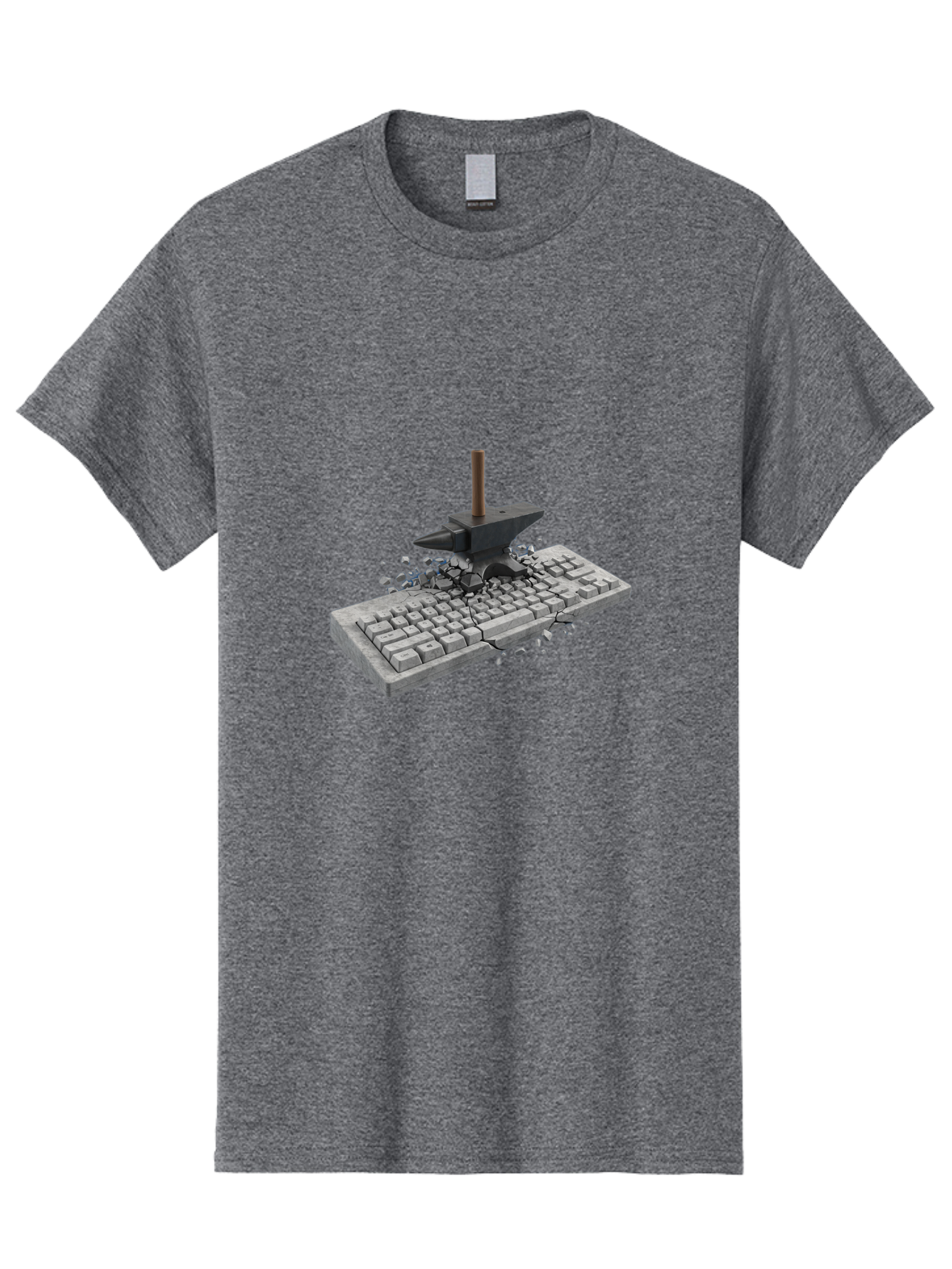 Anvil-Breaking-Keyboard Men'S Graphic Tee, 100% Cotton, Comfortable Casual Summer Wear, Machine Washable, Vintage Camera, Old Camera, Antique Camera, Black Camera, Classic Photography, Photography Equipment, Nostalgic Device, Film Camera, Baf685
