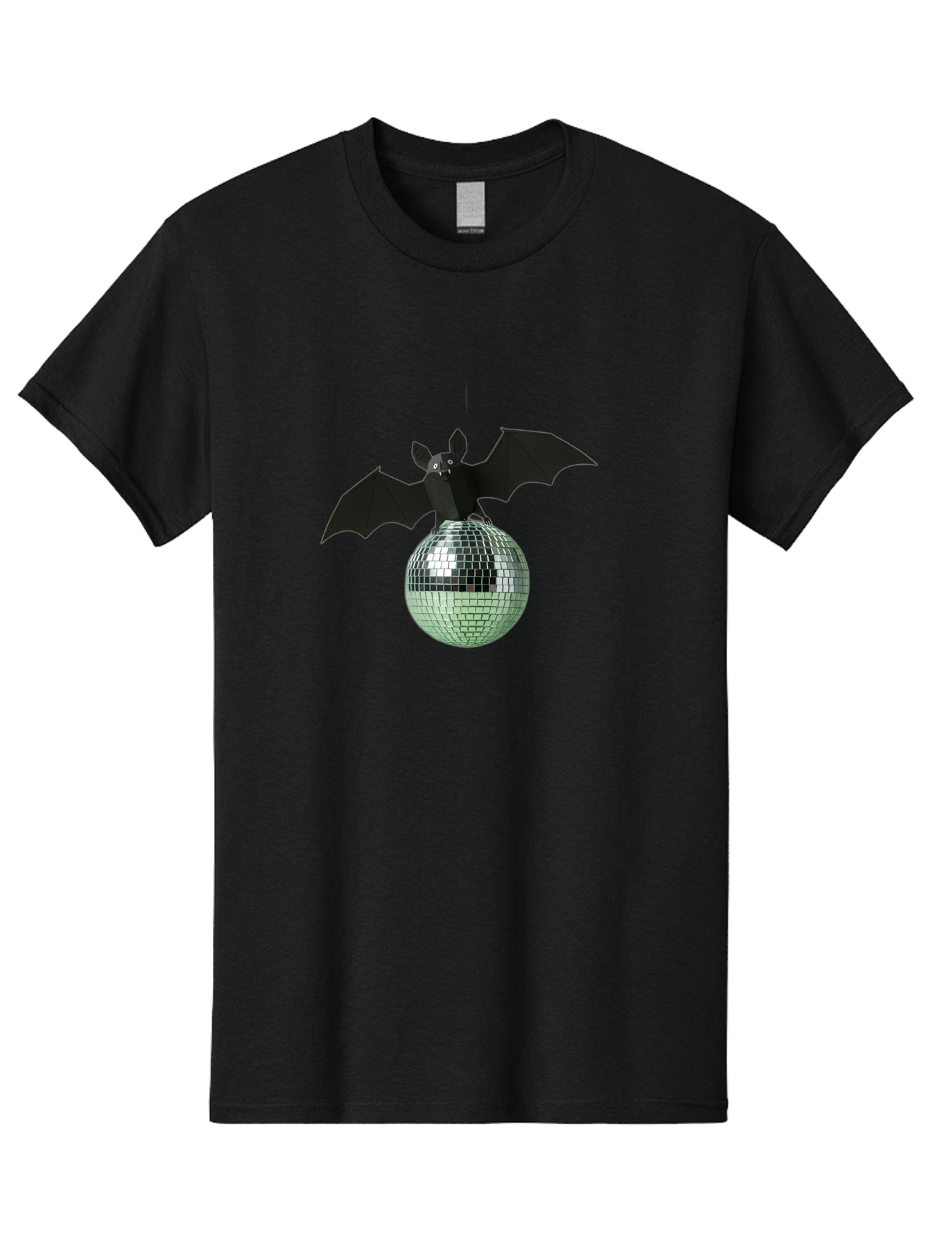 Bat-Disco-Ball-1 Men'S Graphic Tee, 100% Cotton, Comfortable Casual Summer Wear, Machine Washable, Vintage Camera, Old Camera, Antique Camera, Black Camera, Classic Photography, Photography Equipment, Nostalgic Device, Film Camera, Camera Art Baf687