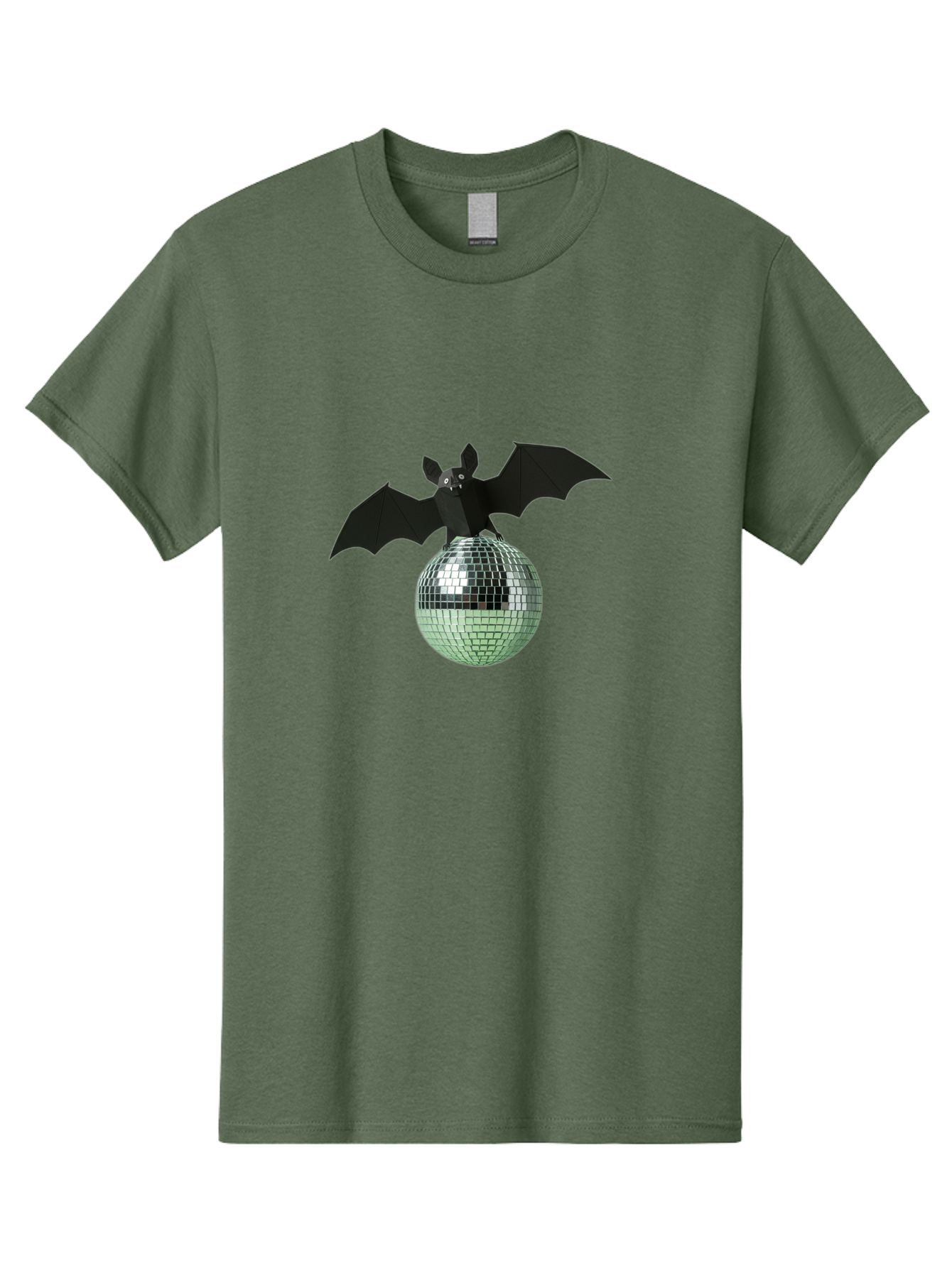 Bat-Disco-Ball-1 Men'S Graphic Tee, 100% Cotton, Comfortable Casual Summer Wear, Machine Washable, Vintage Camera, Old Camera, Antique Camera, Black Camera, Classic Photography, Photography Equipment, Nostalgic Device, Film Camera, Camera Art Baf687