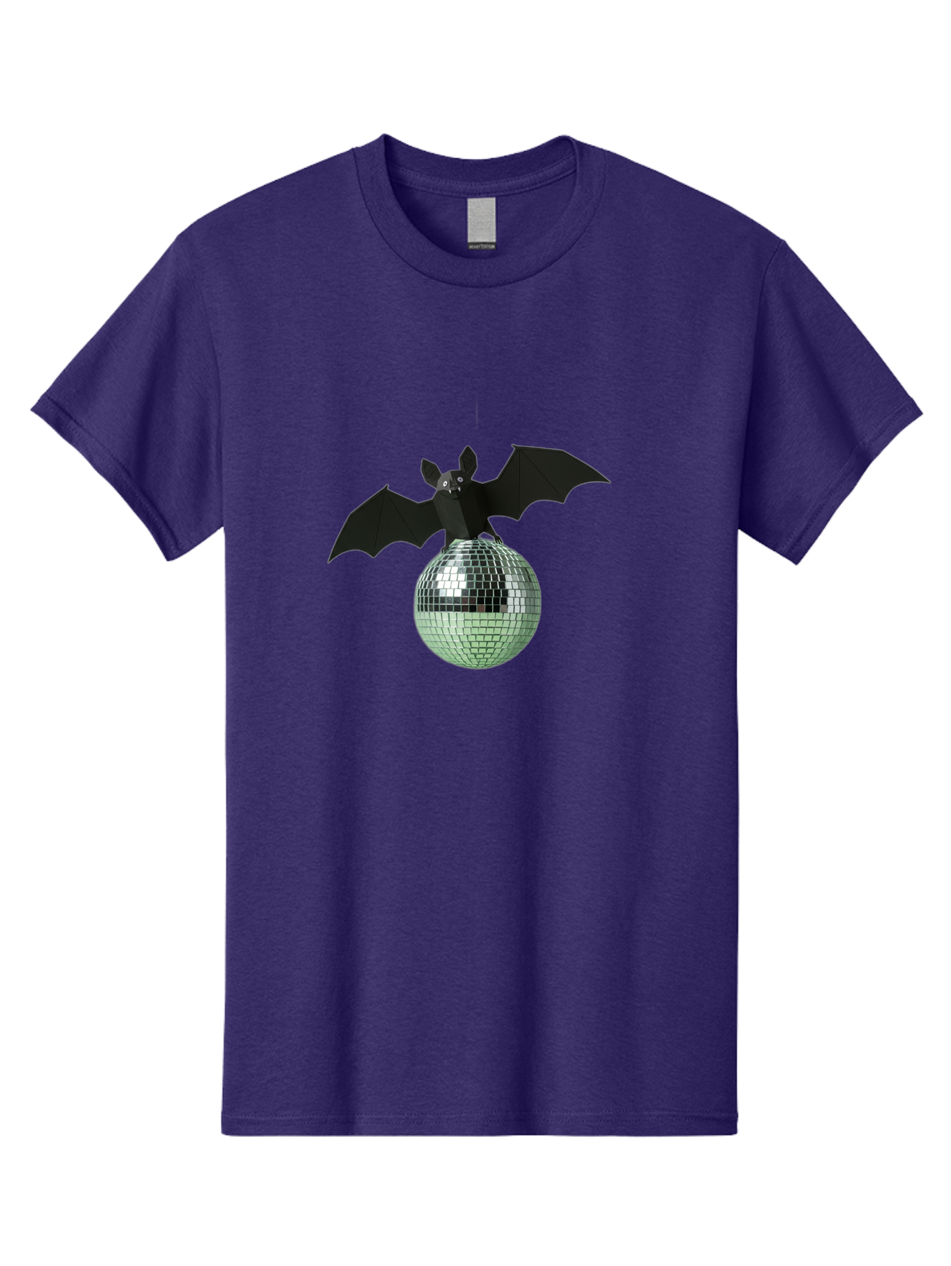 Bat-Disco-Ball-1 Men'S Graphic Tee, 100% Cotton, Comfortable Casual Summer Wear, Machine Washable, Vintage Camera, Old Camera, Antique Camera, Black Camera, Classic Photography, Photography Equipment, Nostalgic Device, Film Camera, Camera Art Baf687