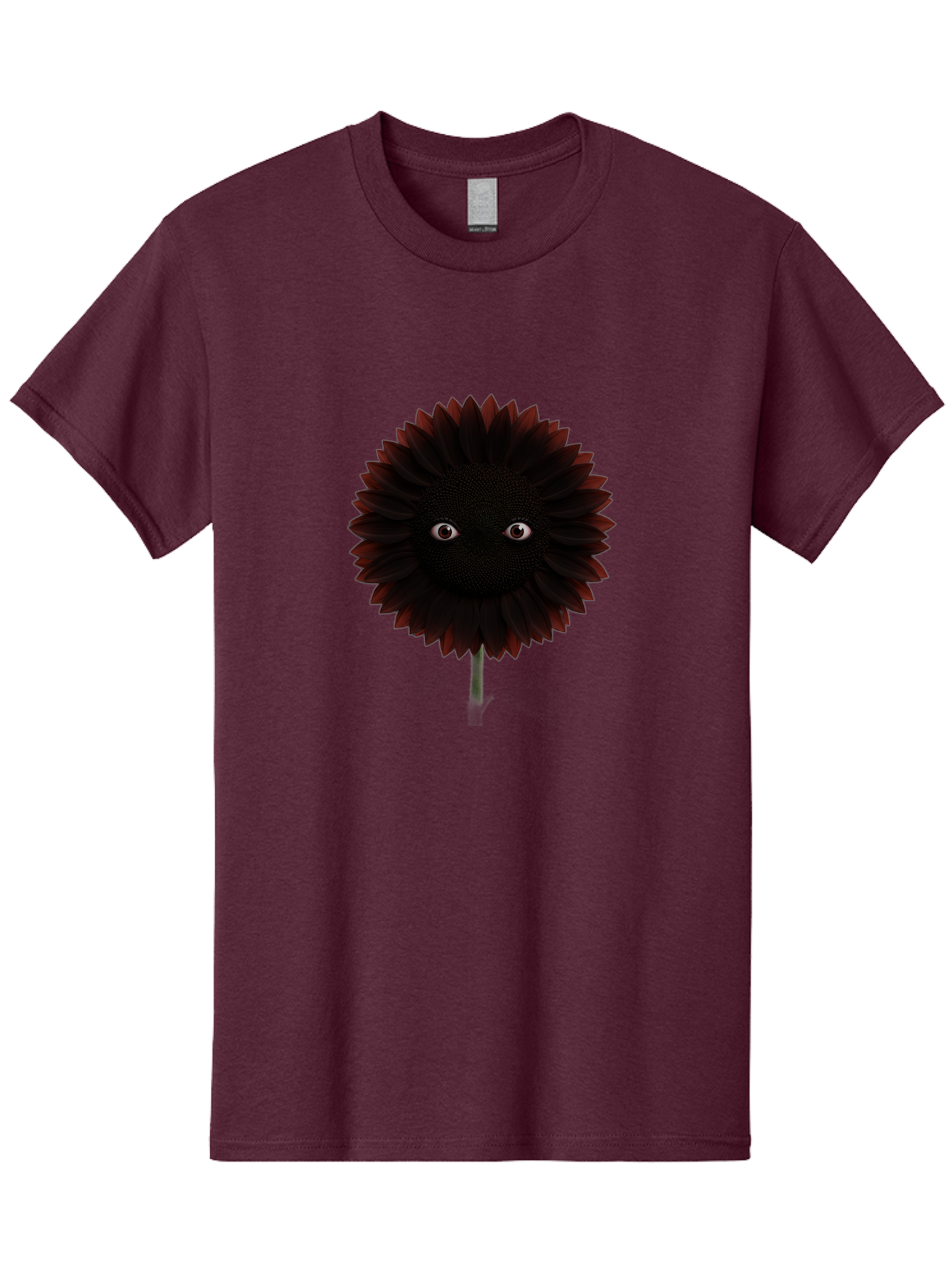 Black-Flower Men'S Graphic Tee, 100% Cotton, Comfortable Casual Summer Wear, Machine Washable, Vintage Camera, Old Camera, Antique Camera, Black Camera, Classic Photography, Photography Equipment, Nostalgic Device, Film Camera, Camera Art Baf697