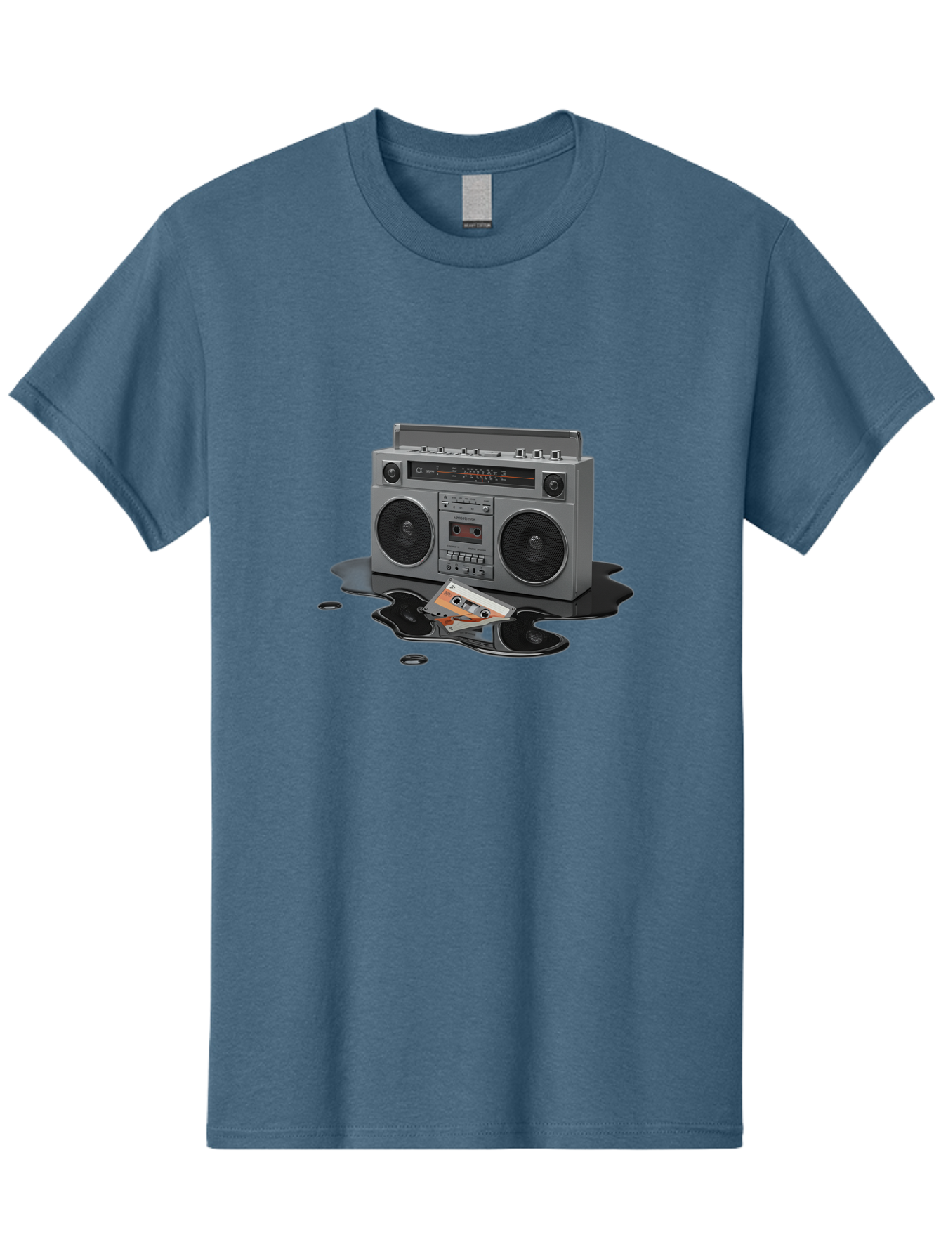 Boombox-2 Men'S Graphic Tee, 100% Cotton, Comfortable Casual Summer Wear, Machine Washable, Vintage Camera, Old Camera, Antique Camera, Black Camera, Classic Photography, Photography Equipment, Nostalgic Device, Film Camera, Camera Art Baf699