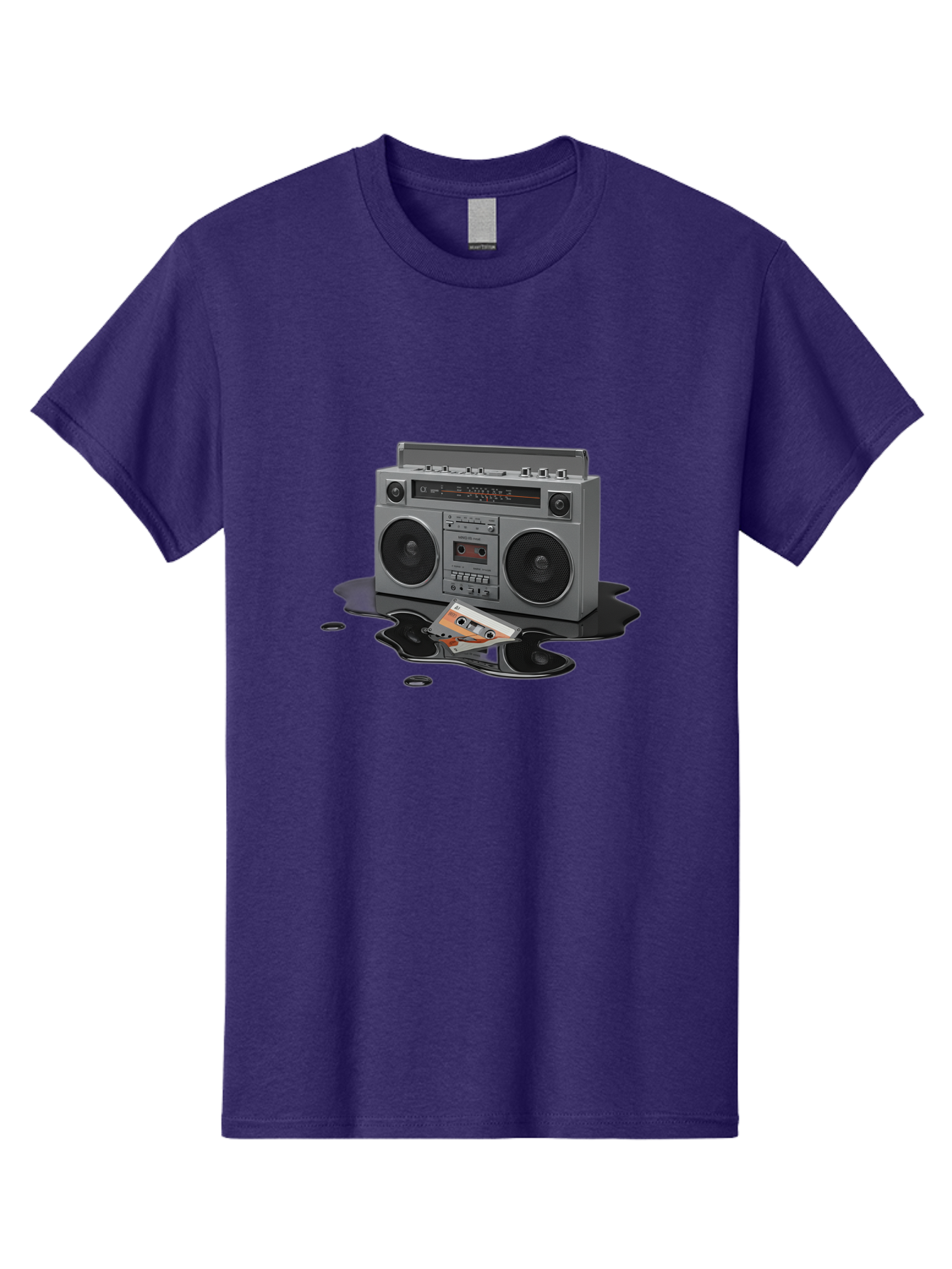 Boombox-2 Men'S Graphic Tee, 100% Cotton, Comfortable Casual Summer Wear, Machine Washable, Vintage Camera, Old Camera, Antique Camera, Black Camera, Classic Photography, Photography Equipment, Nostalgic Device, Film Camera, Camera Art Baf699