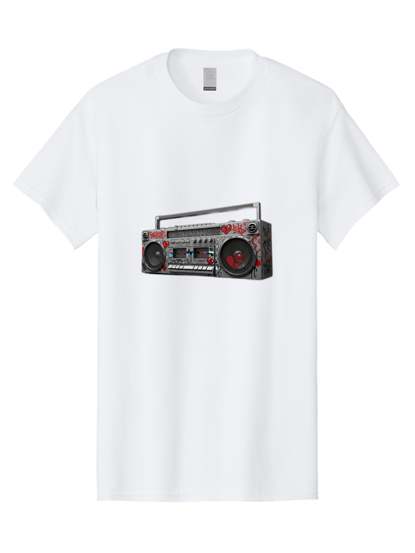 Boombox-3 Men'S Graphic Tee, 100% Cotton, Comfortable Casual Summer Wear, Machine Washable, Vintage Camera, Old Camera, Antique Camera, Black Camera, Classic Photography, Photography Equipment, Nostalgic Device, Film Camera, Camera Art Baf700